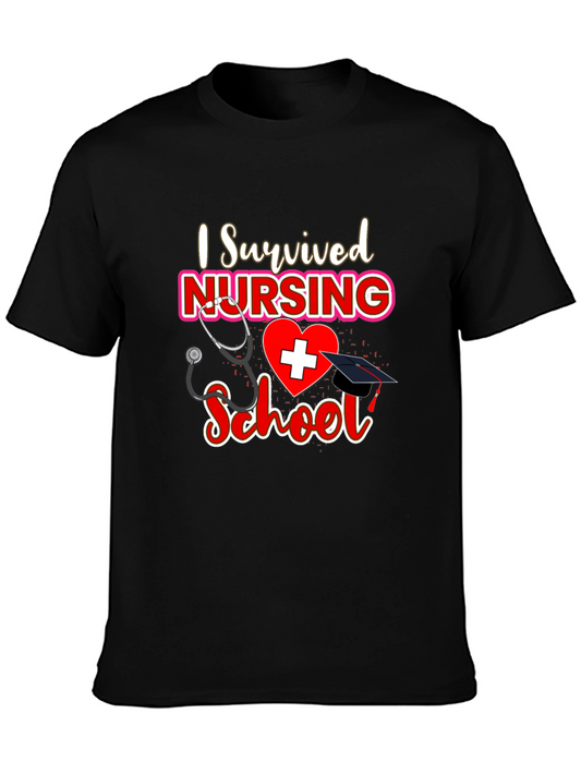 I Survived Nursing School T-Shirt