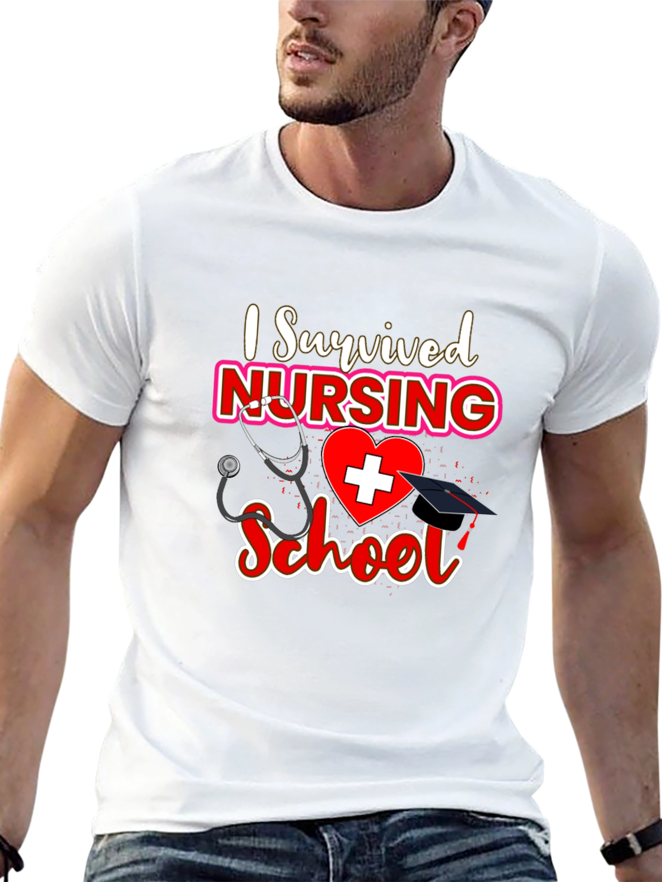 I Survived Nursing School T-Shirt