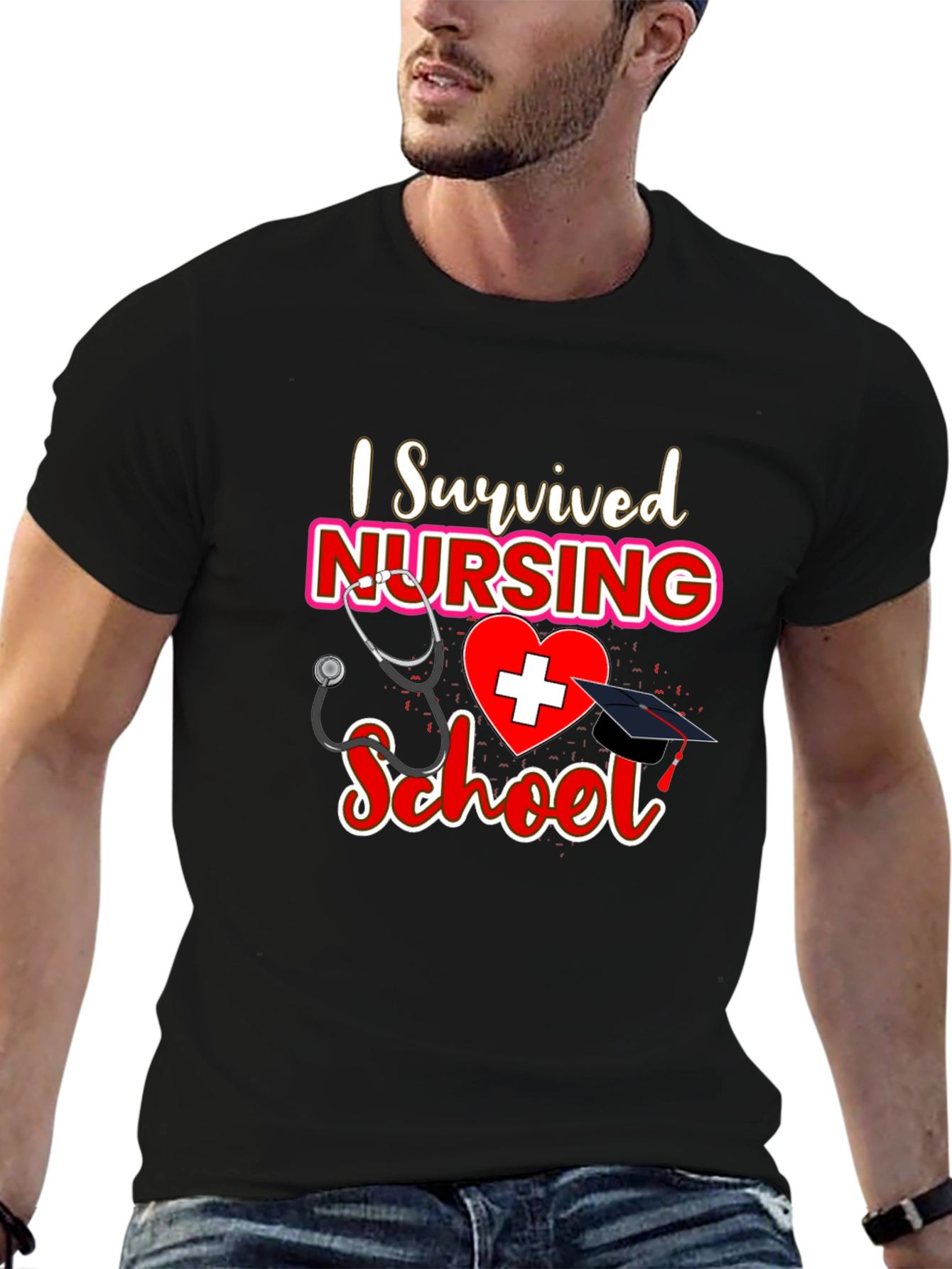 I Survived Nursing School T-Shirt