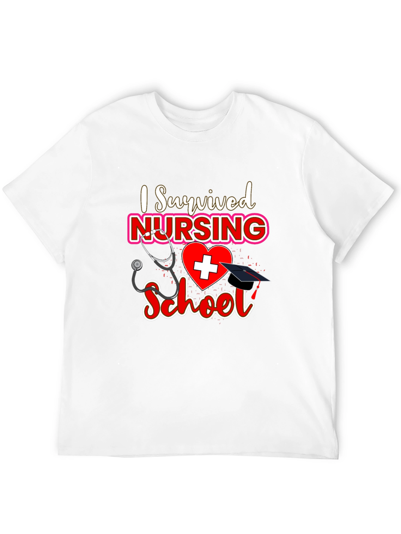 I Survived Nursing School T-Shirt