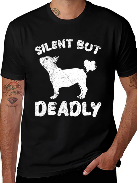 Silent But Deadly Dog T-Shirt - Funny Pet Lover Tee