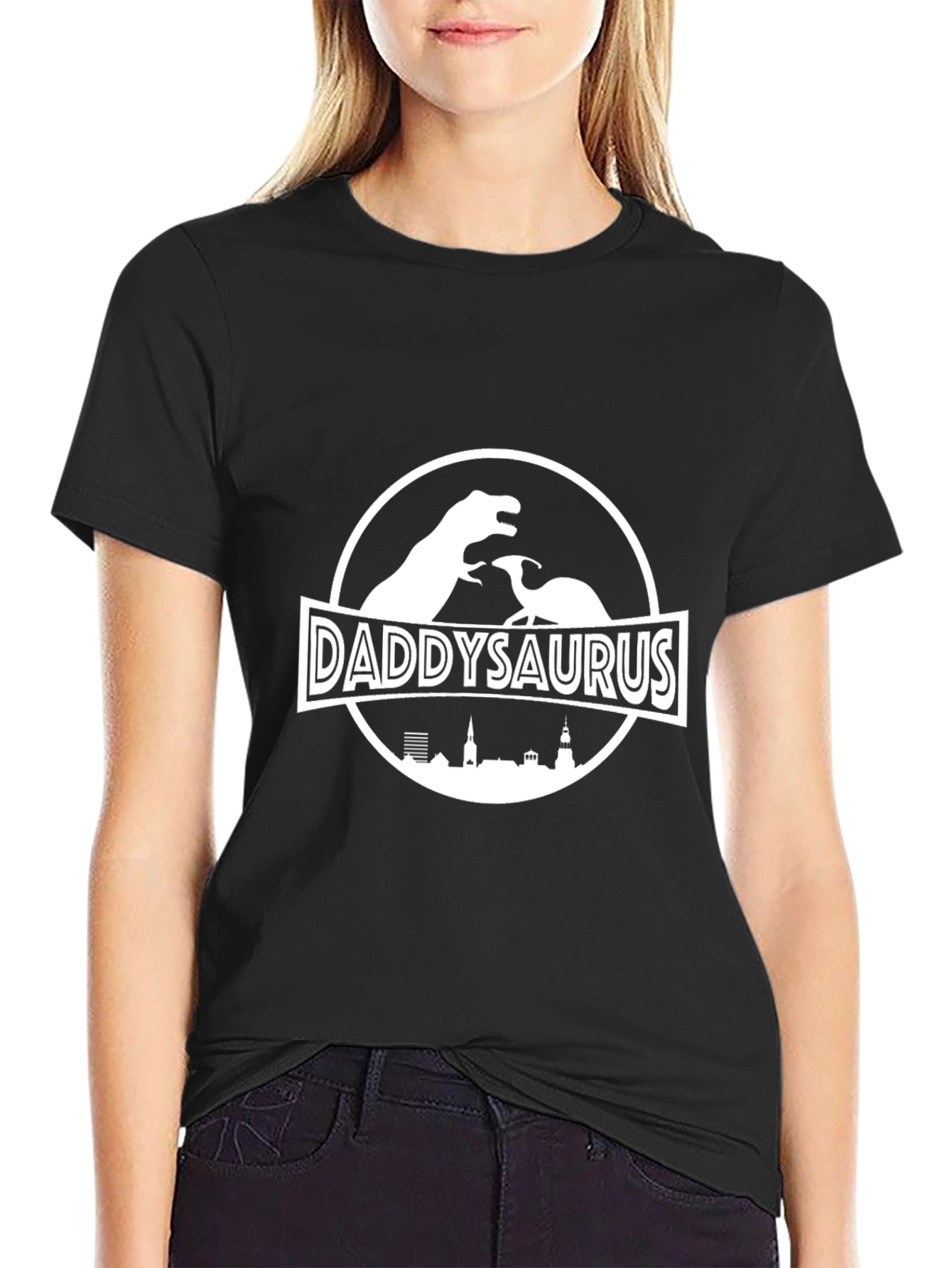 Daddysaurus Graphic T-Shirt