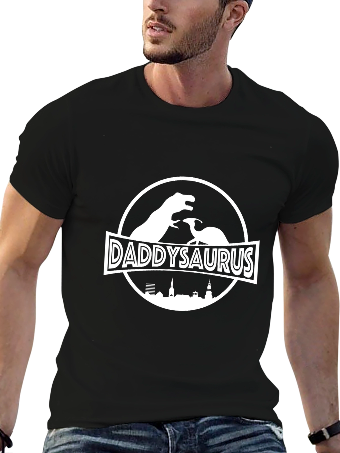 Daddysaurus Graphic T-Shirt