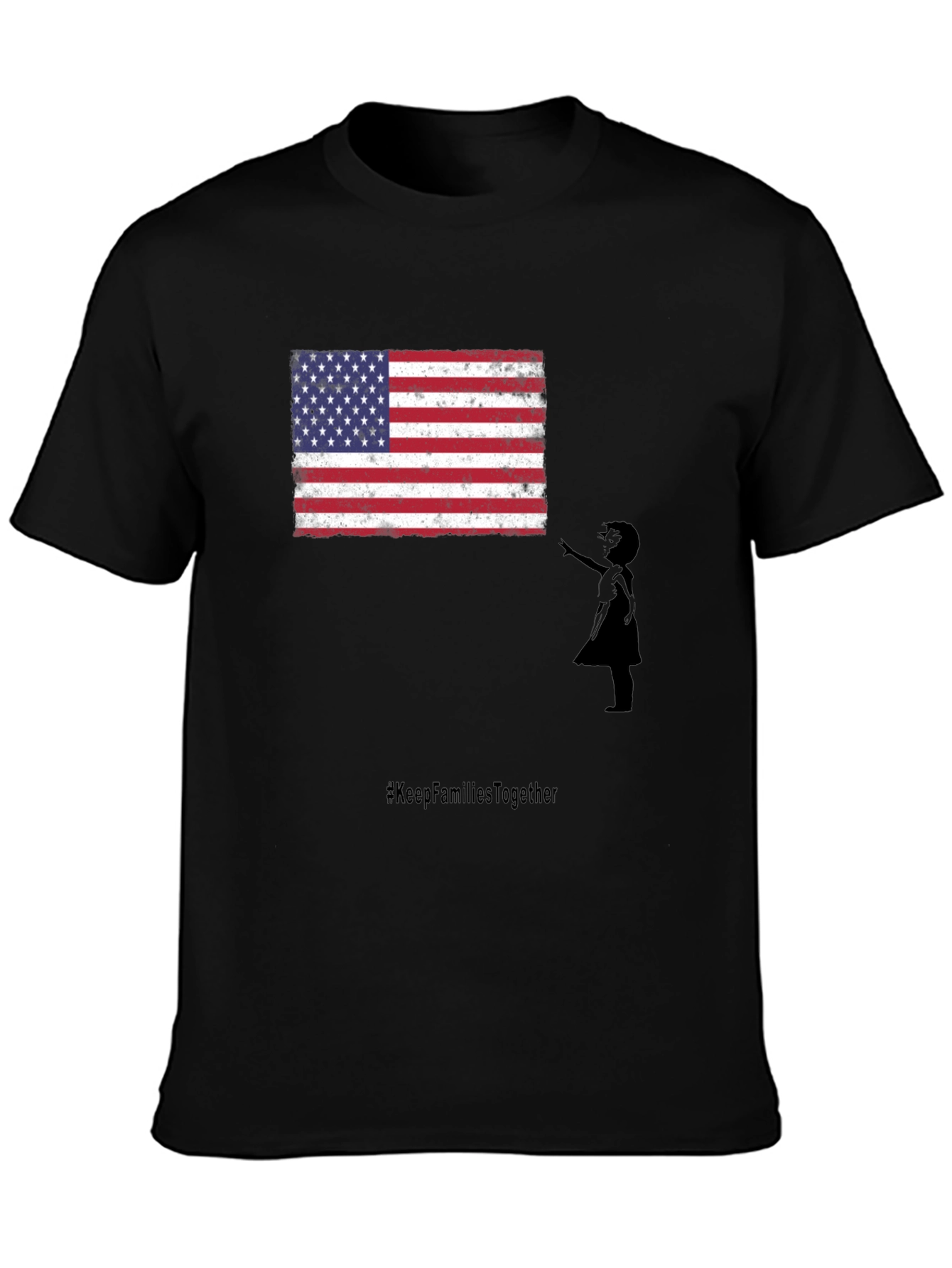 American Flag Graphic Tee #KeepFamiliesTogether
