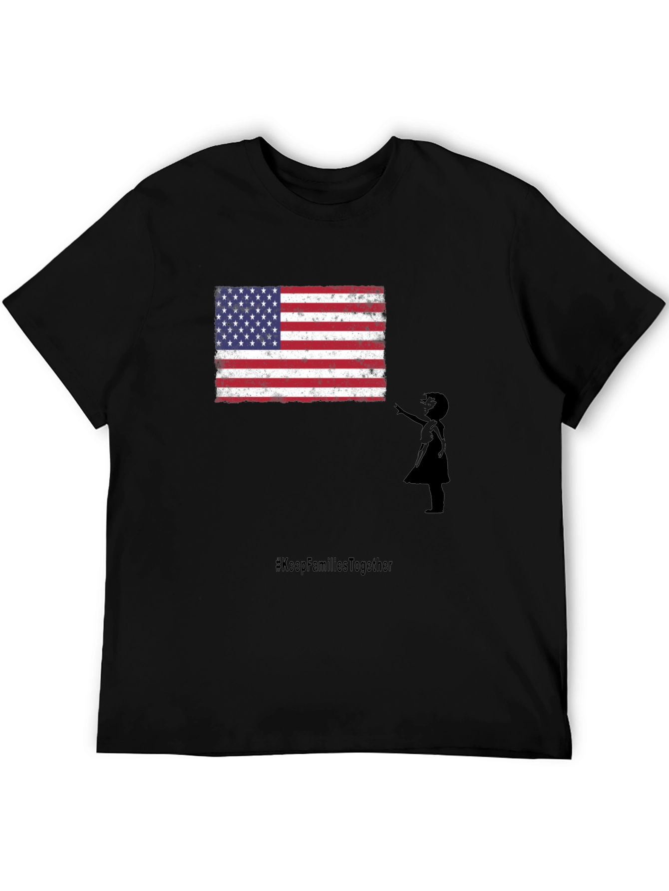 American Flag Graphic Tee #KeepFamiliesTogether