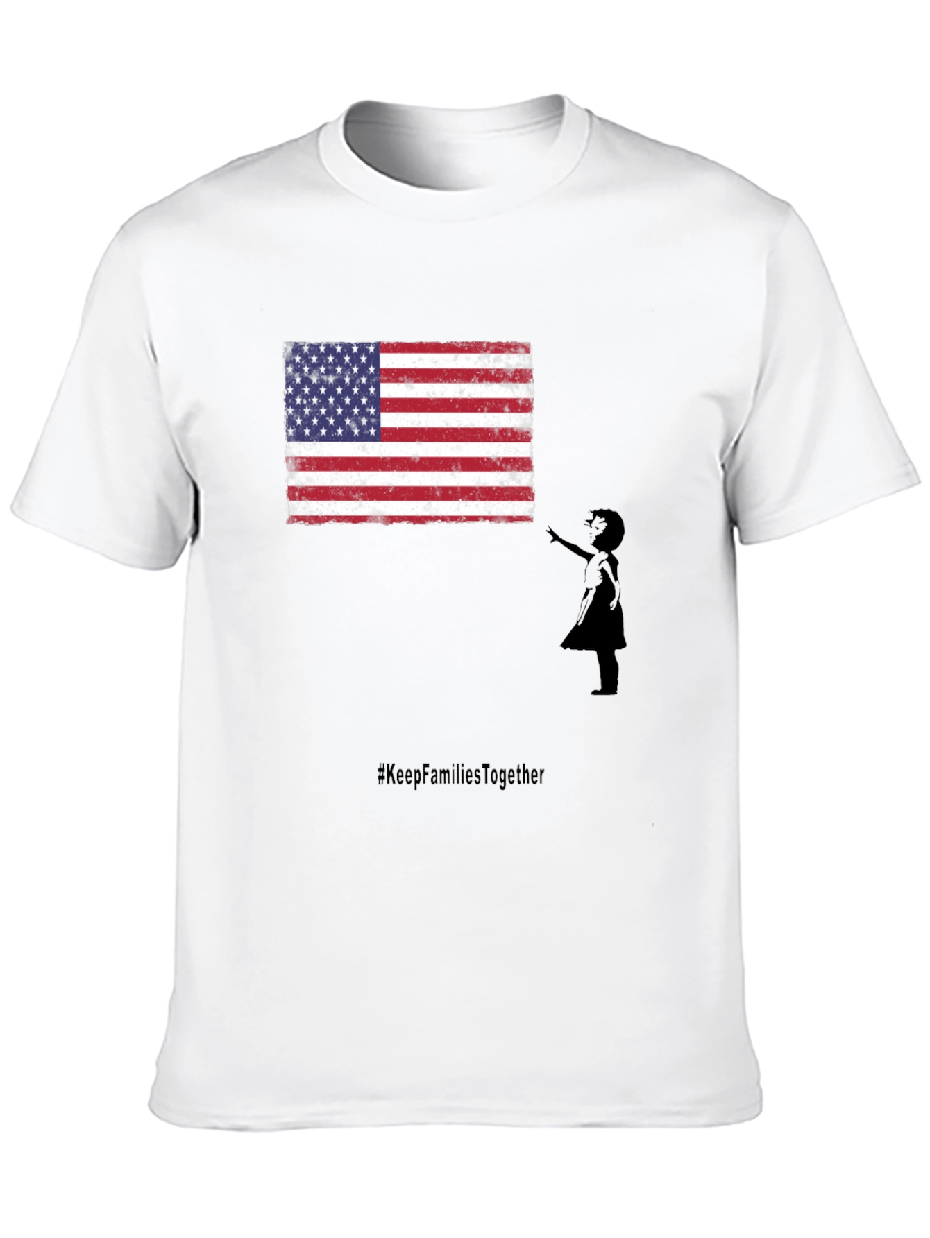 American Flag Graphic Tee #KeepFamiliesTogether