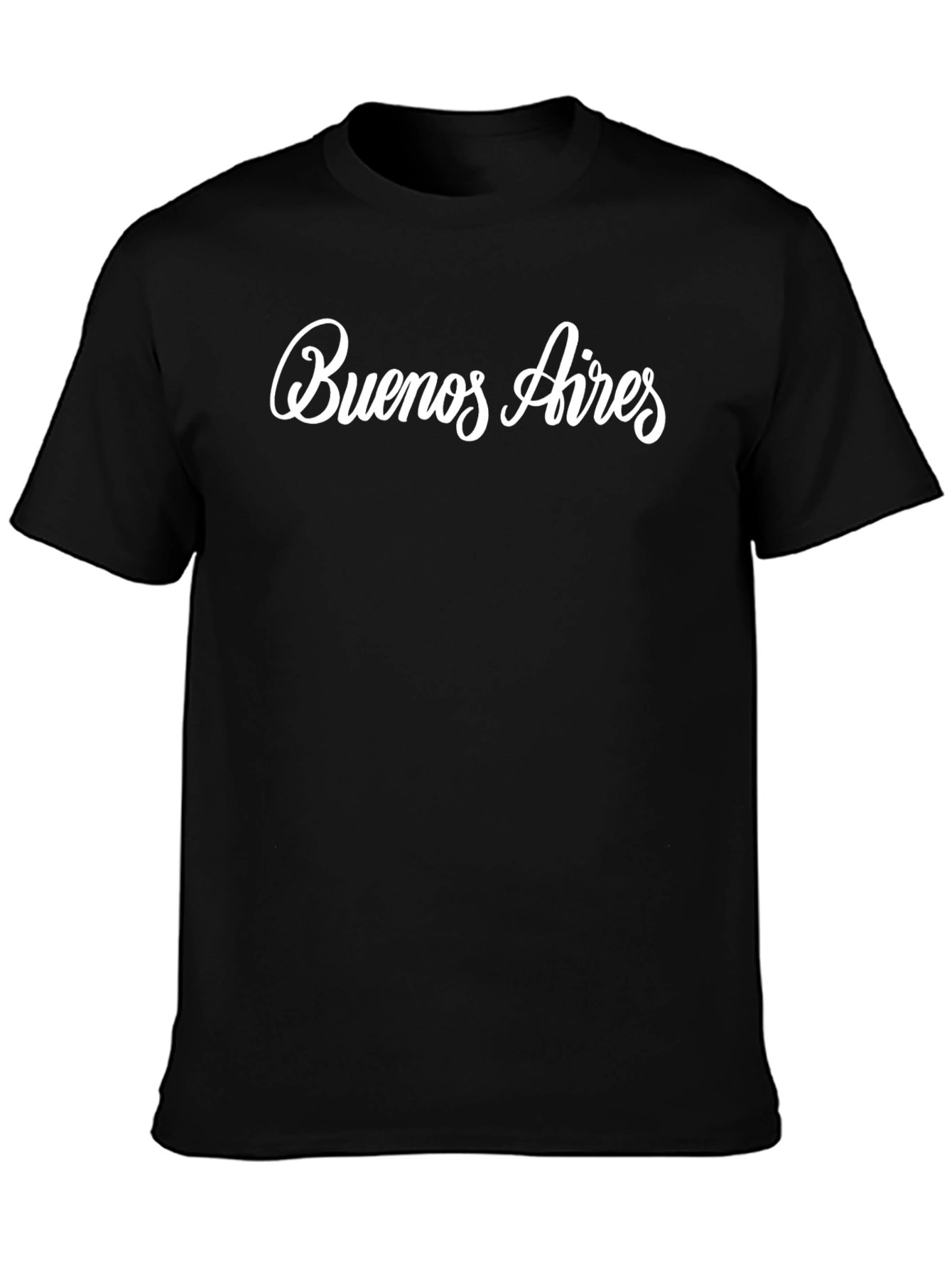 Buenos Aires Black Graphic Tee