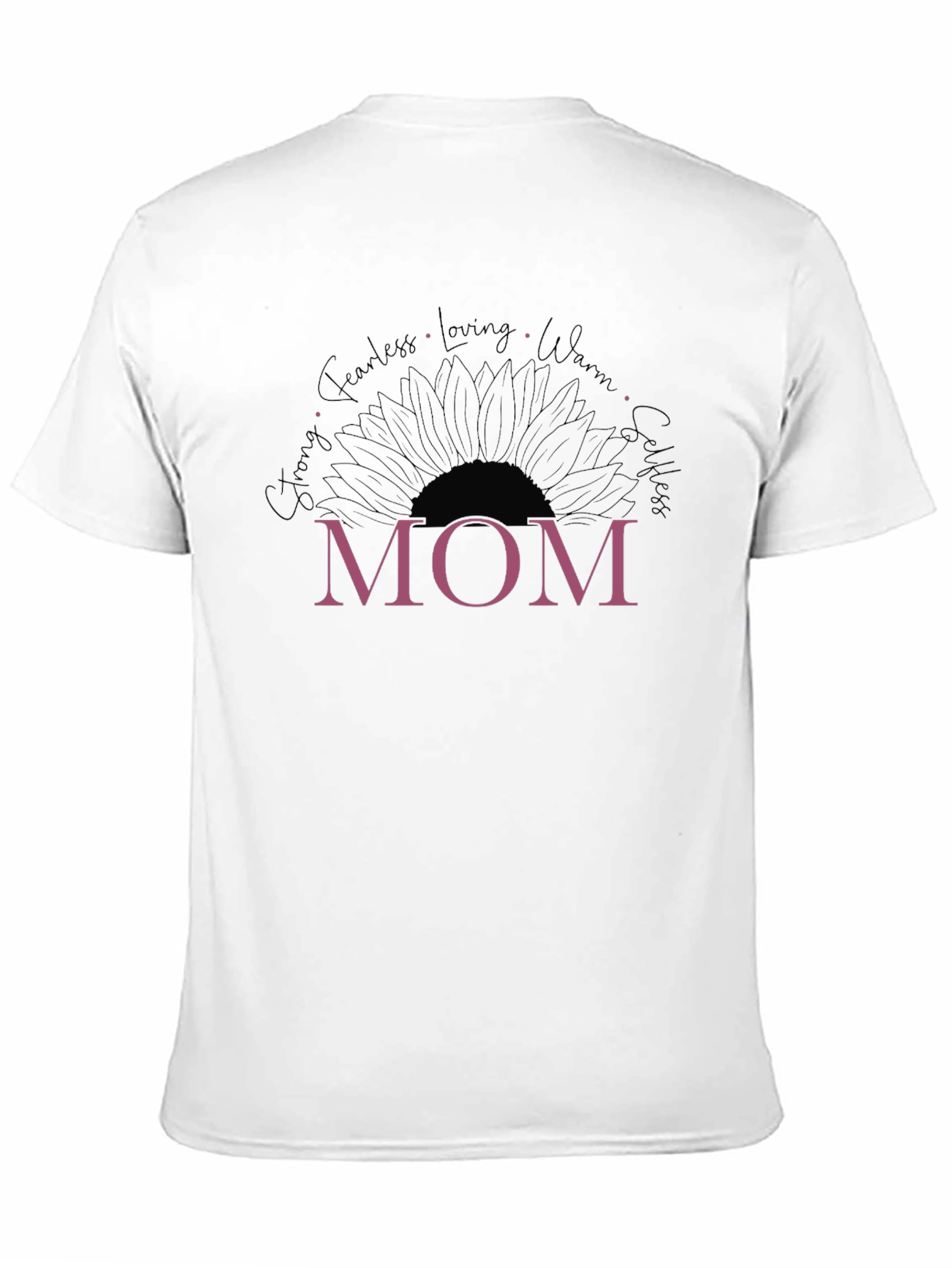 Mom Sunflower Graphic Tee