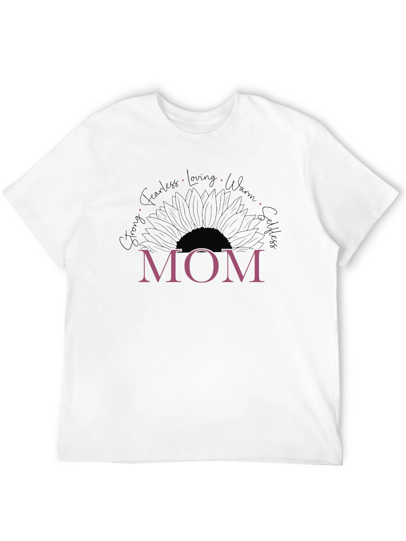 Mom Sunflower Graphic Tee