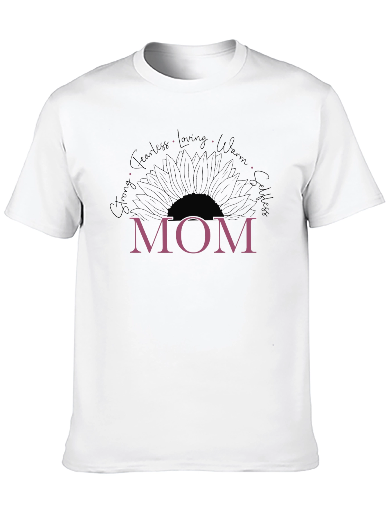 Mom Sunflower Graphic Tee