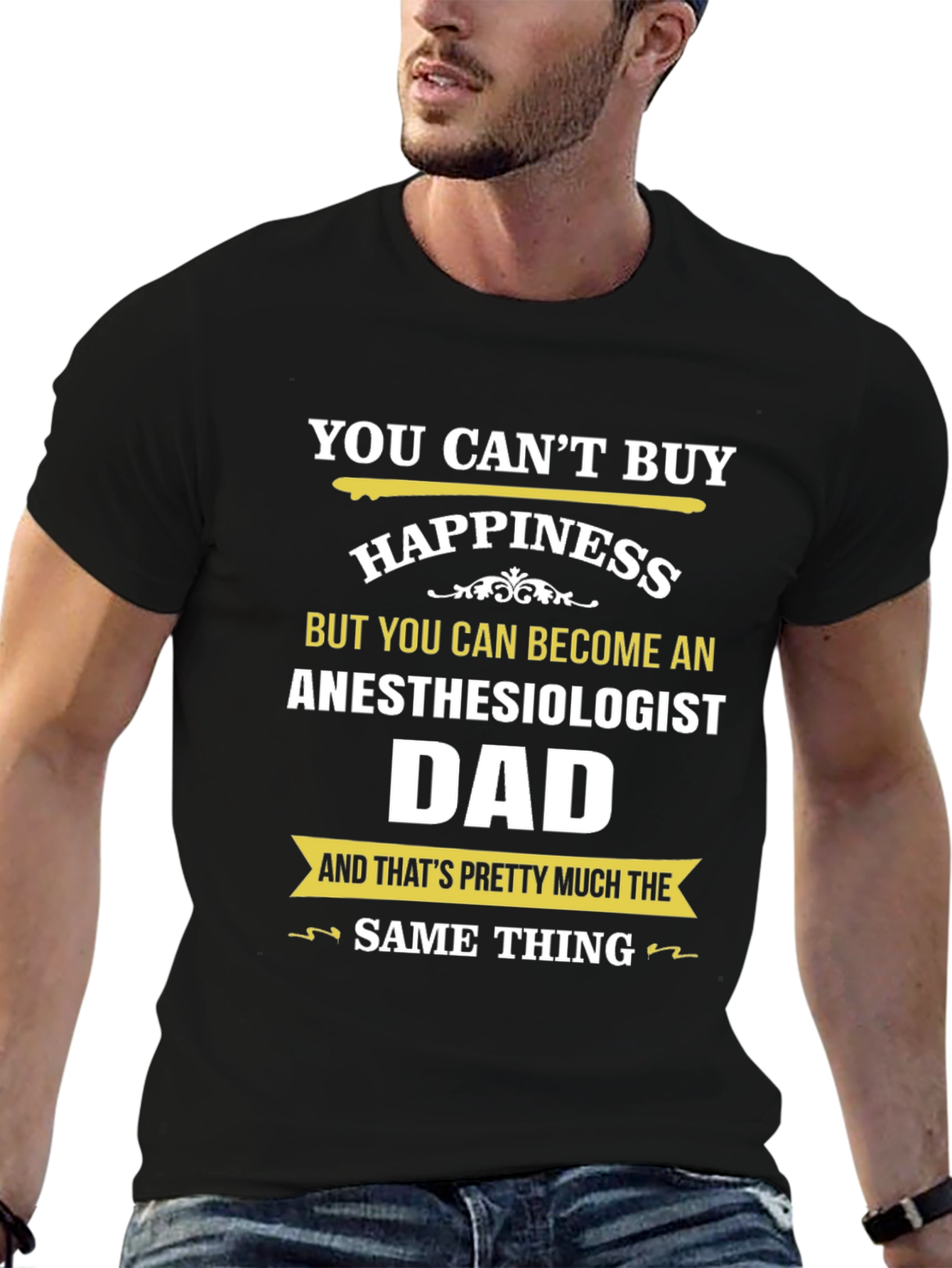 Anesthesiologist Dad T-Shirt - Perfect Gift!