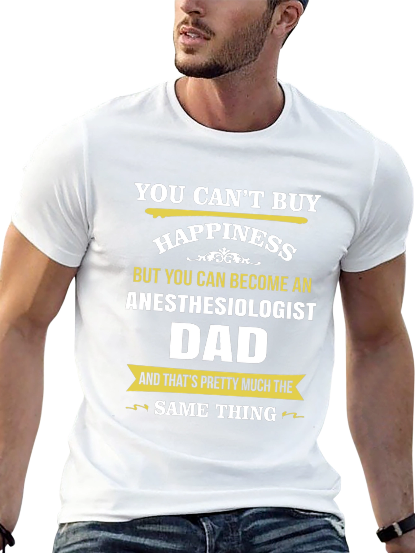 Anesthesiologist Dad T-Shirt - Perfect Gift!