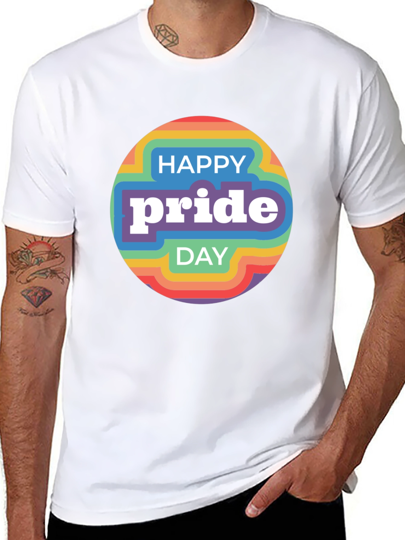 Happy Pride Day Graphic T-Shirt