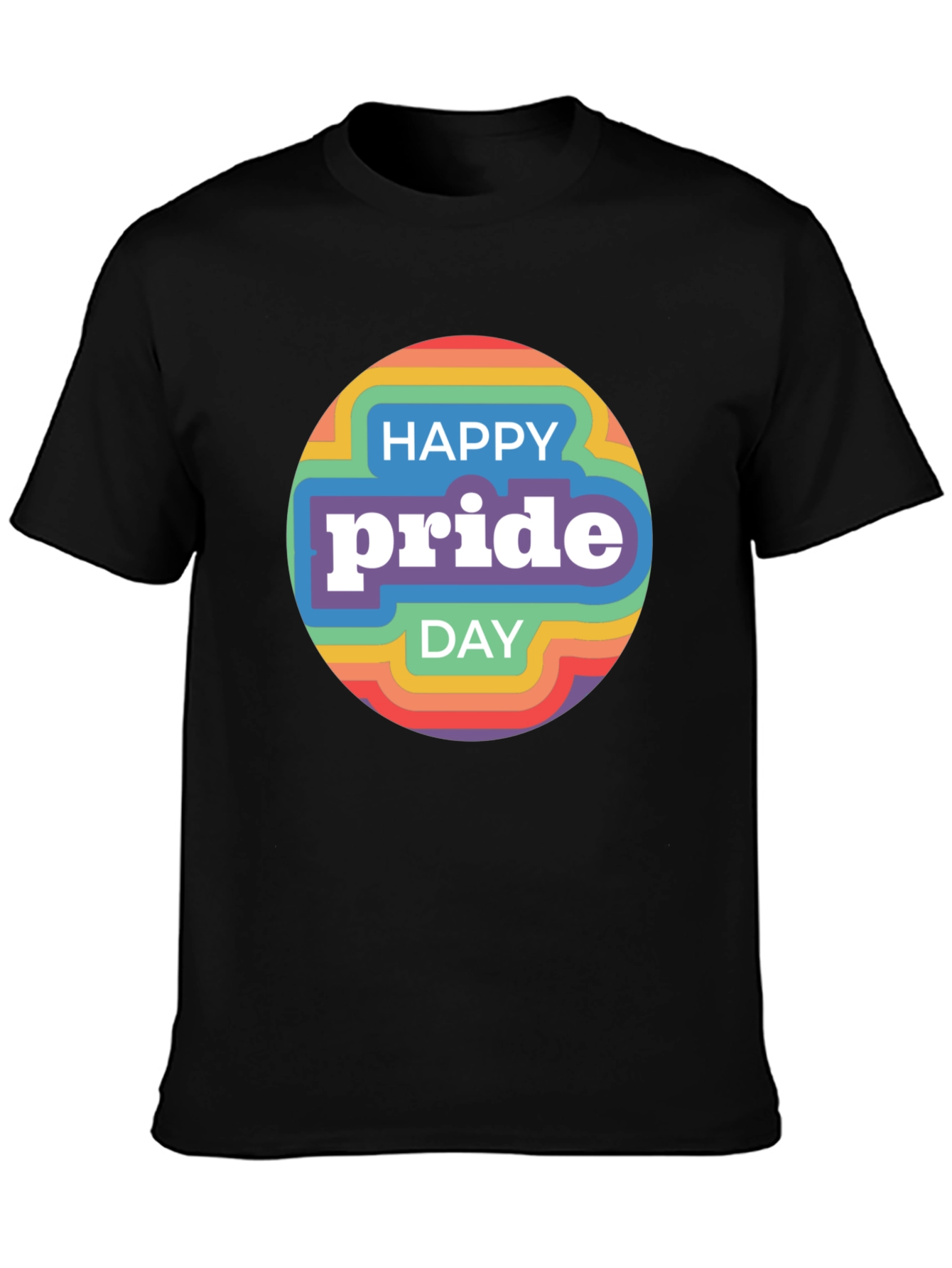 Happy Pride Day Graphic T-Shirt