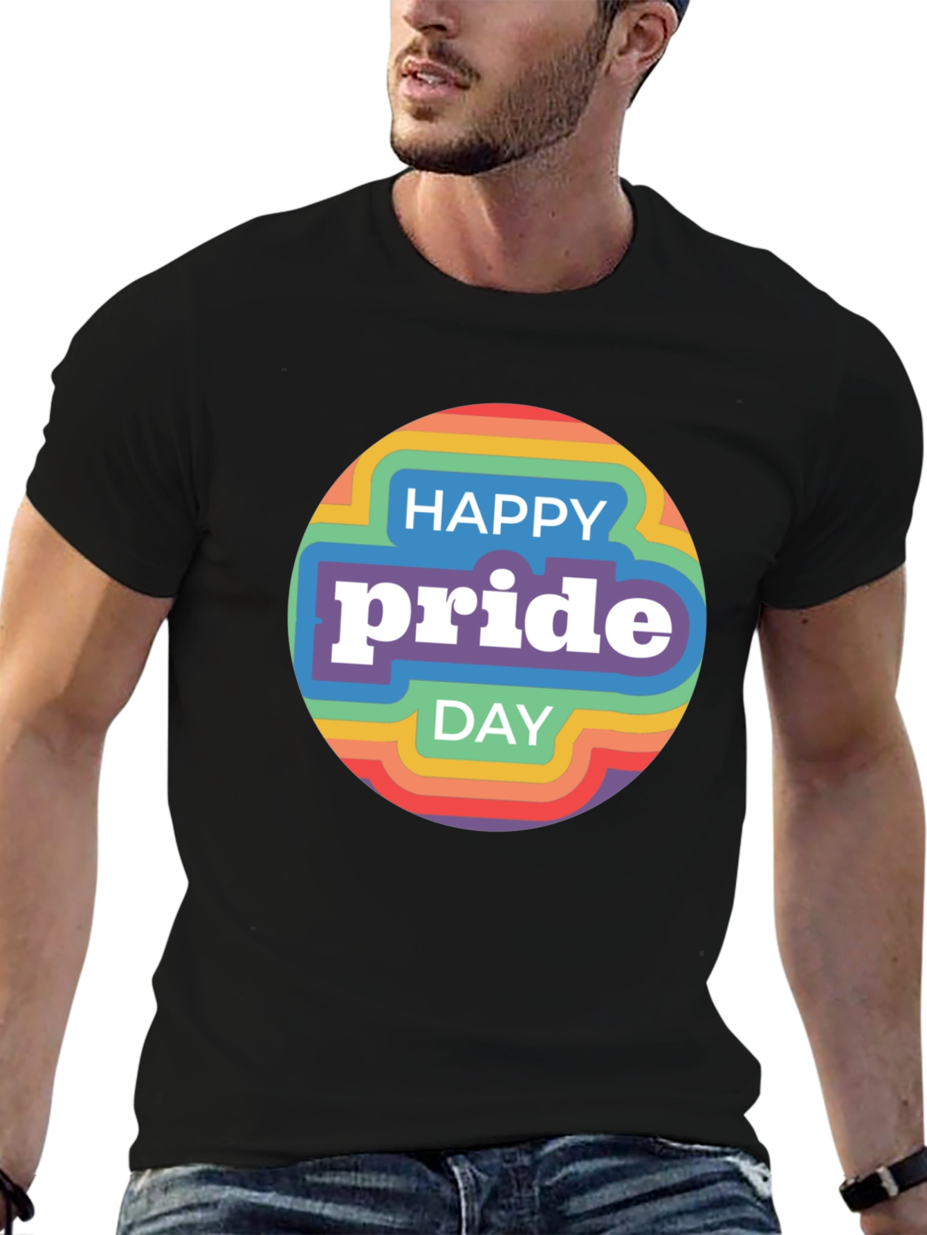 Happy Pride Day Graphic T-Shirt