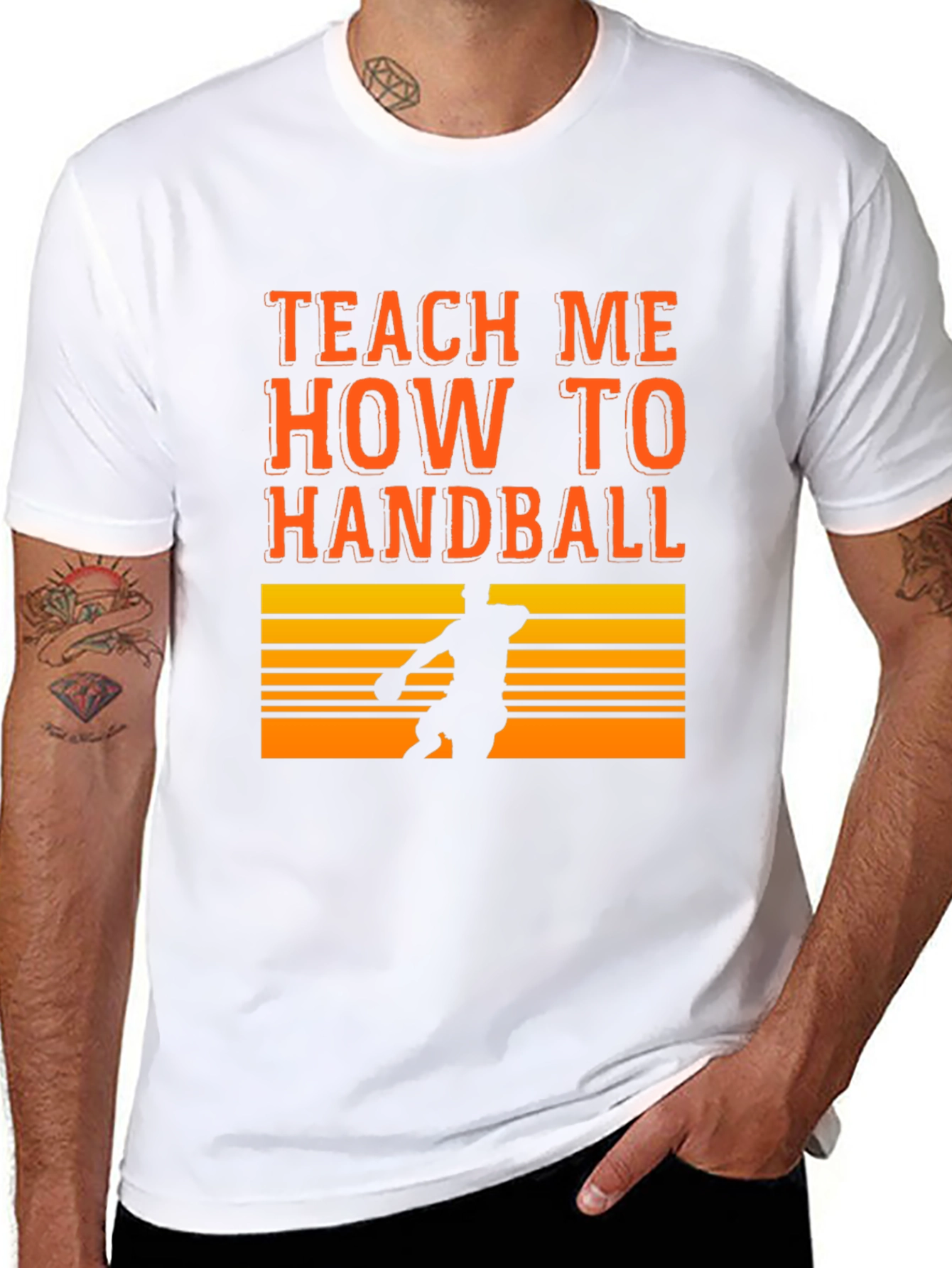Teach Me How To Handball Graphic T-Shirt