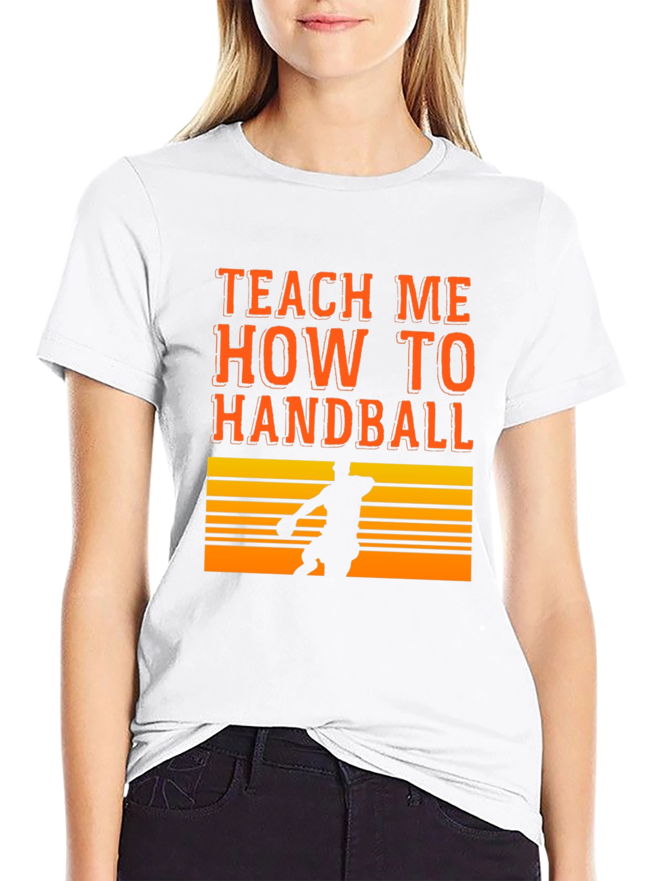 Teach Me How To Handball Graphic T-Shirt