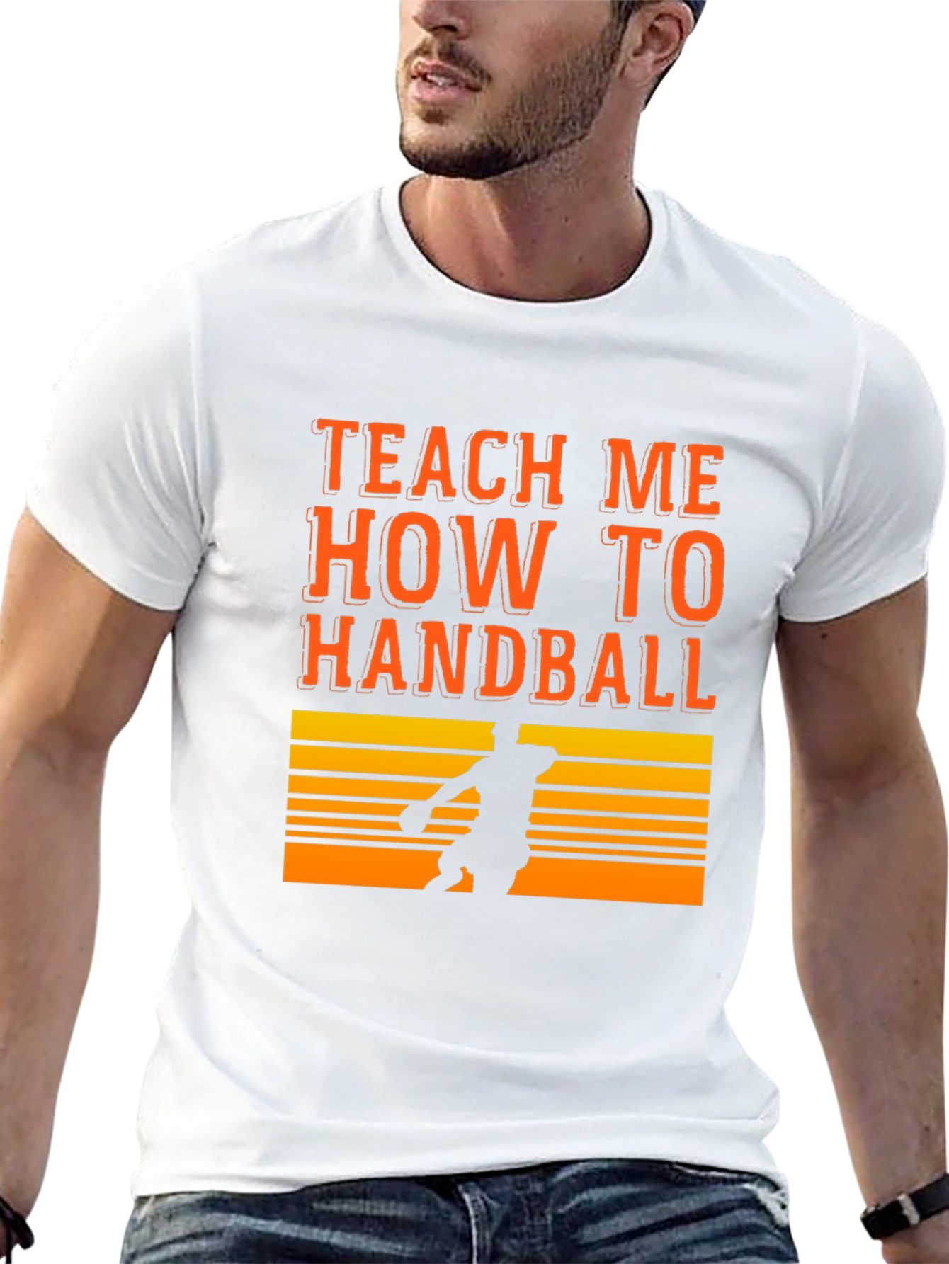 Teach Me How To Handball Graphic T-Shirt