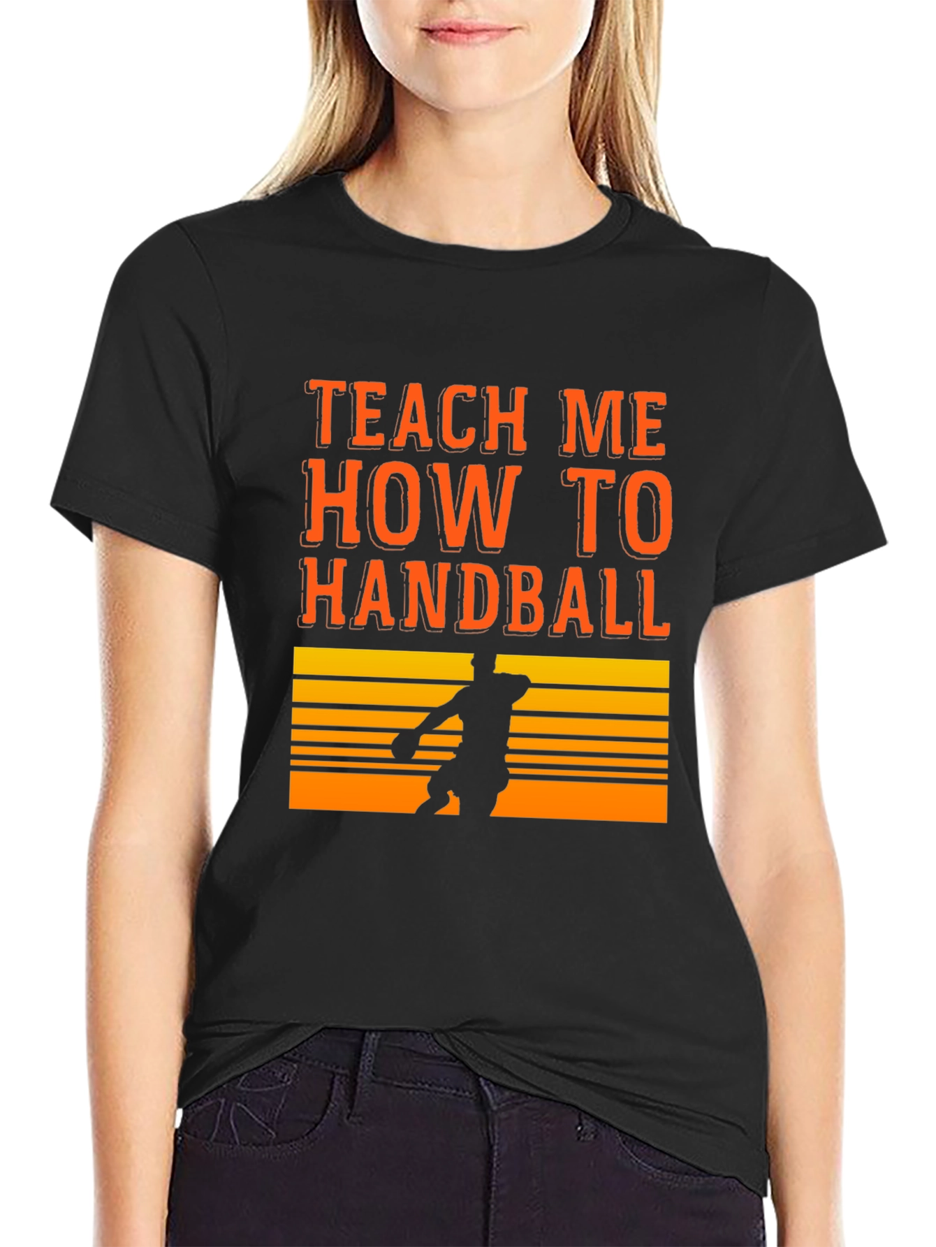 Teach Me How To Handball Graphic T-Shirt