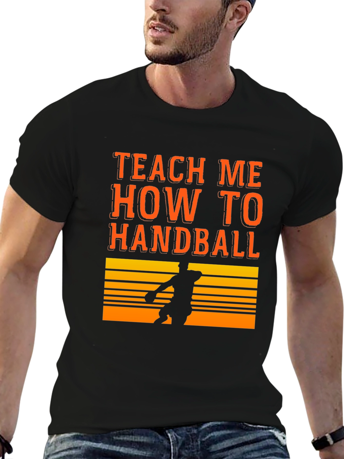 Teach Me How To Handball Graphic T-Shirt