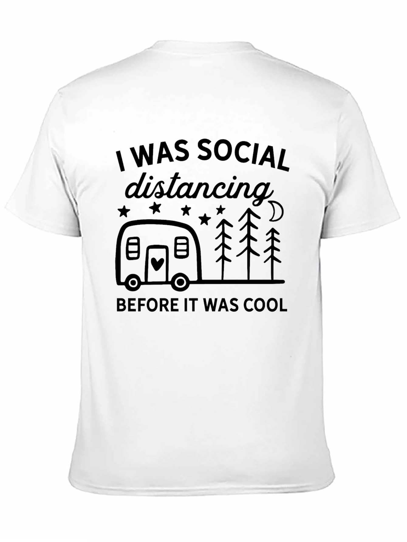 Social Distancing Camper Tee