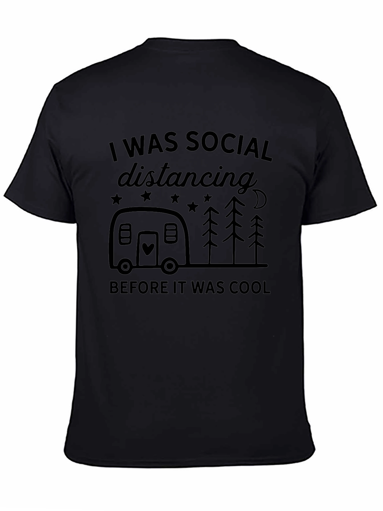 Social Distancing Camper Tee