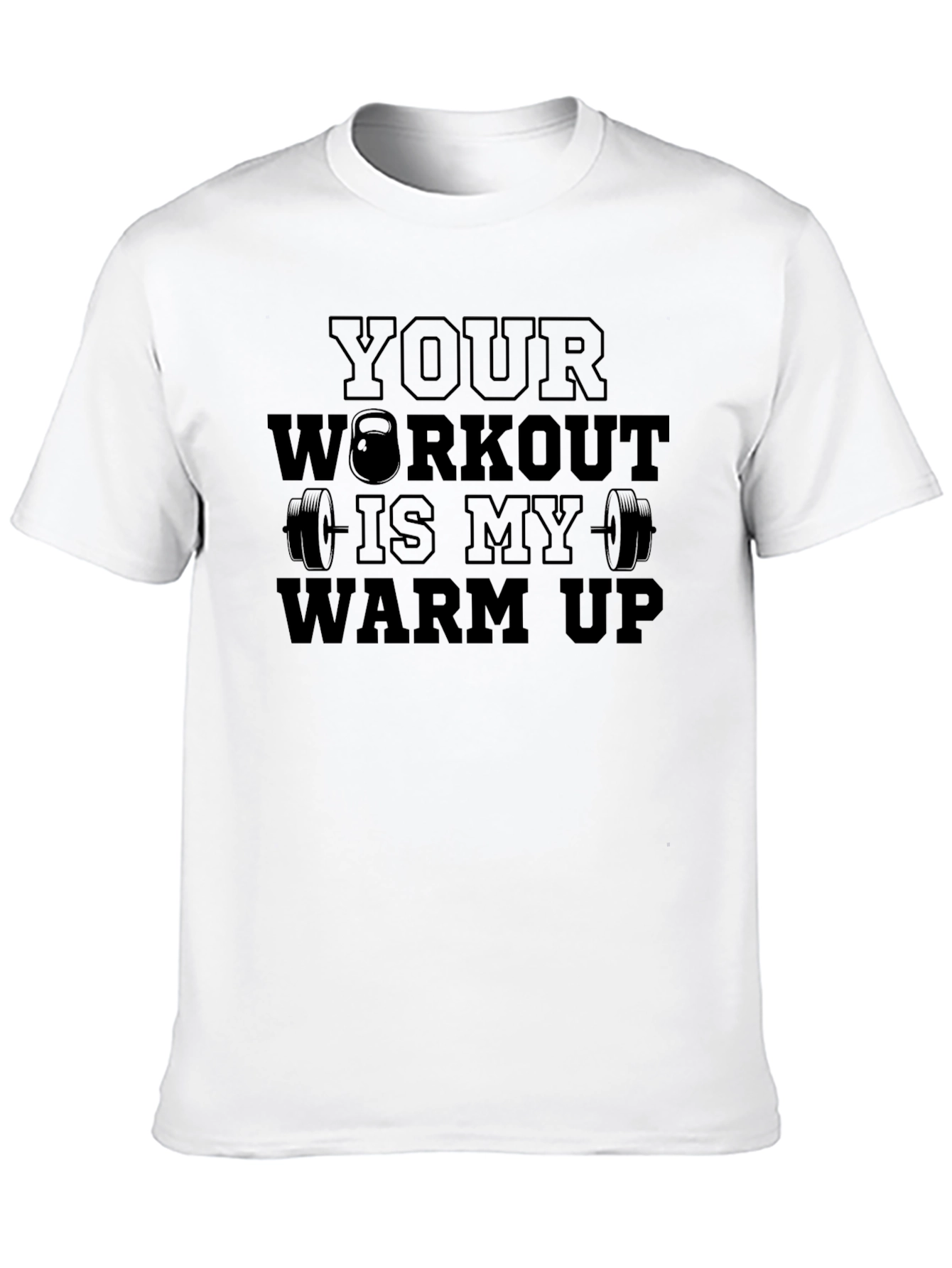 Workout Warm-Up T-Shirt Gym Fitness Apparel