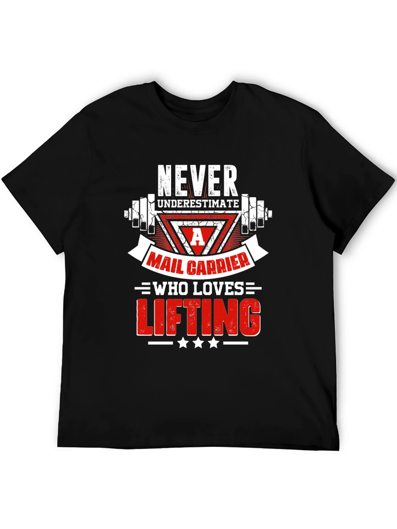 Mail Carrier Lifting T-Shirt - Funny Gift
