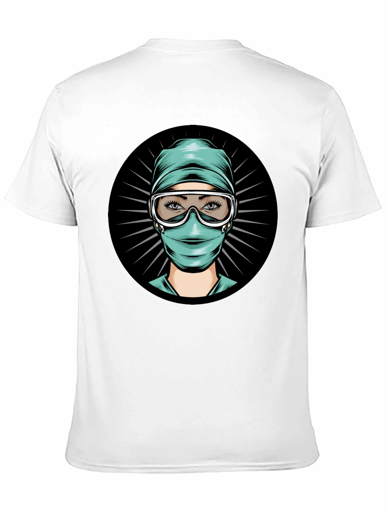 Surgeon Graphic Tee - Black Cotton Blend