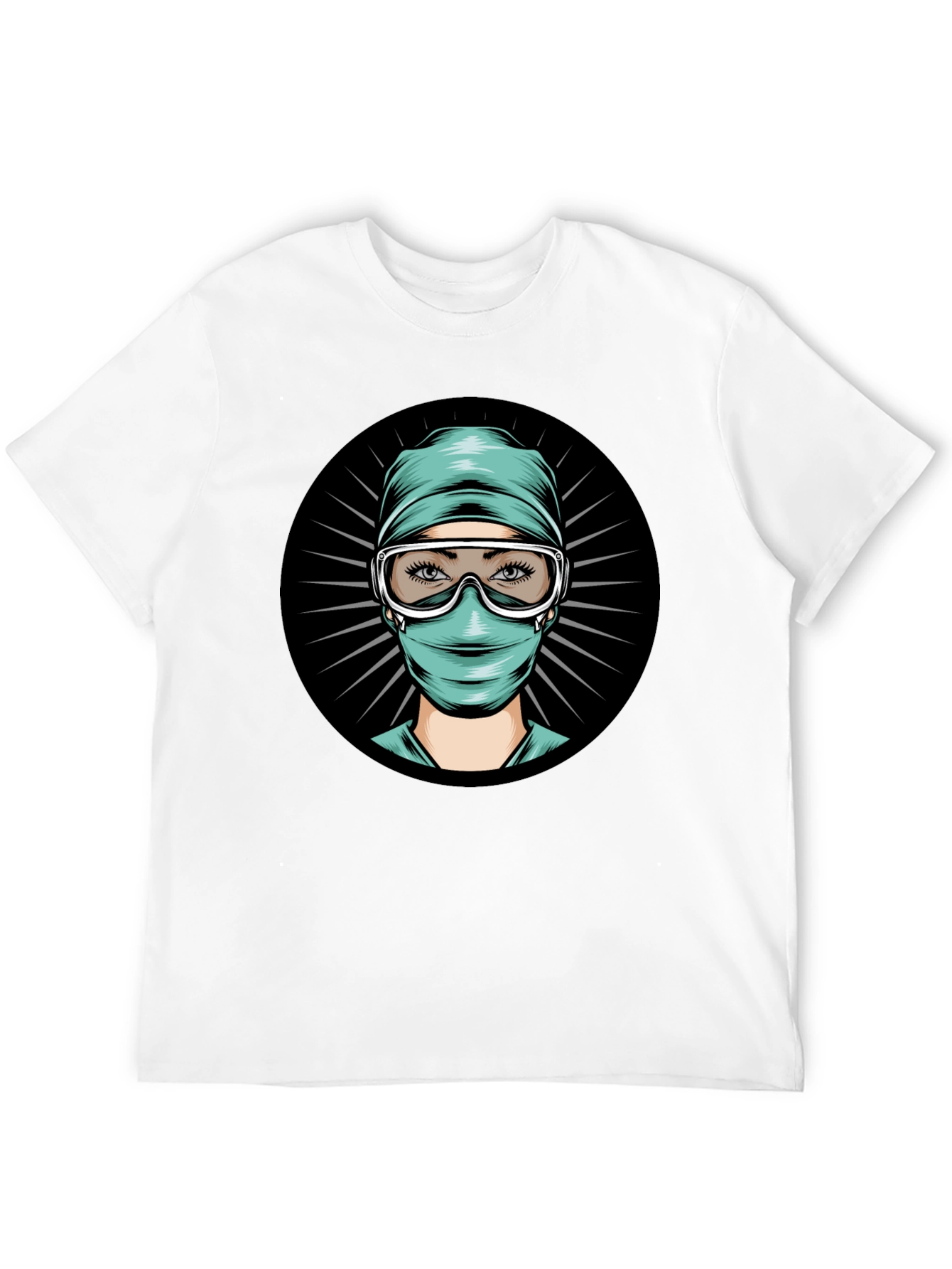 Surgeon Graphic Tee - Black Cotton Blend