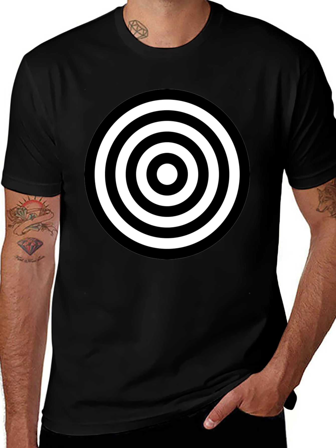 Target T-Shirt - Classic Bullseye Design