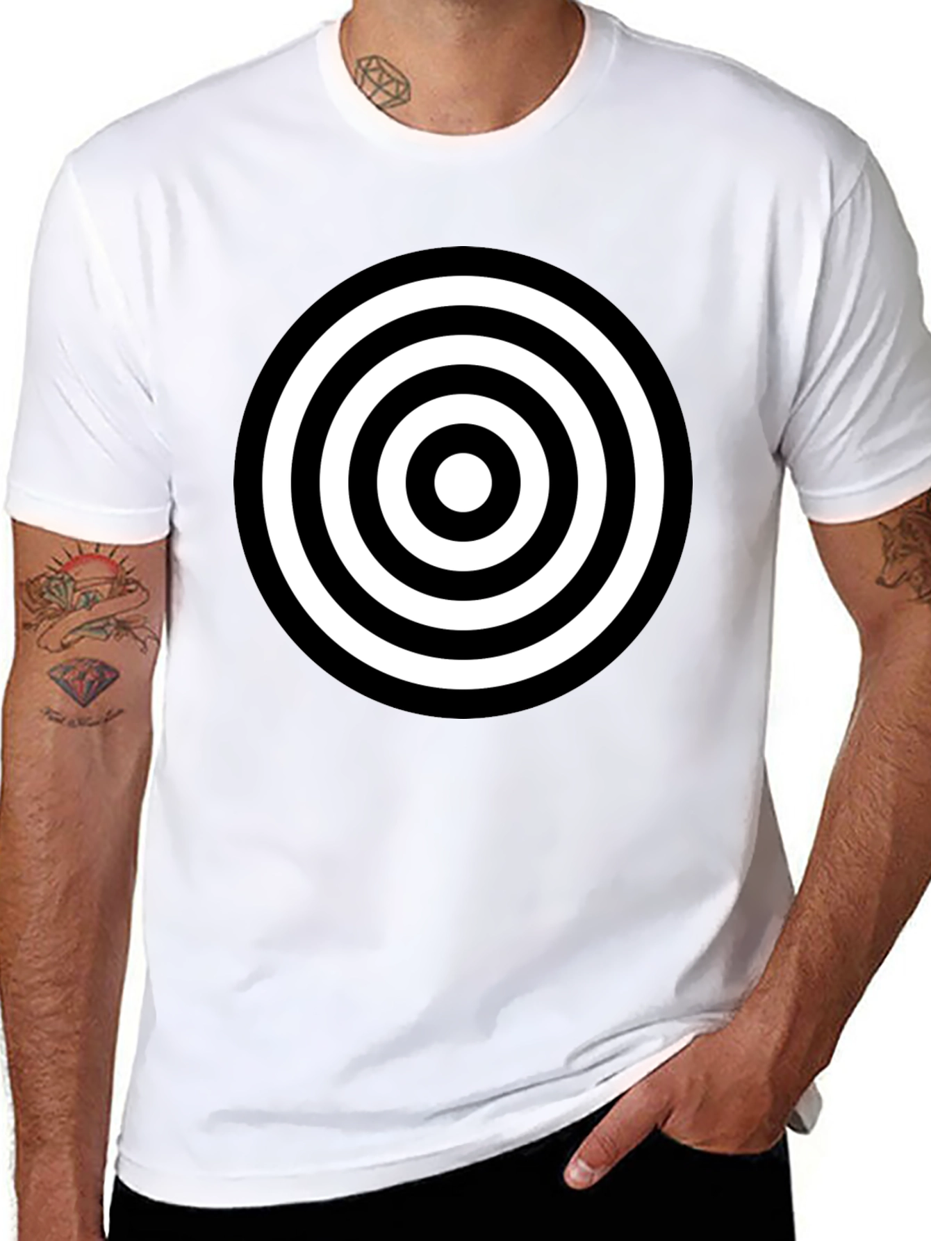 Target T-Shirt - Classic Bullseye Design