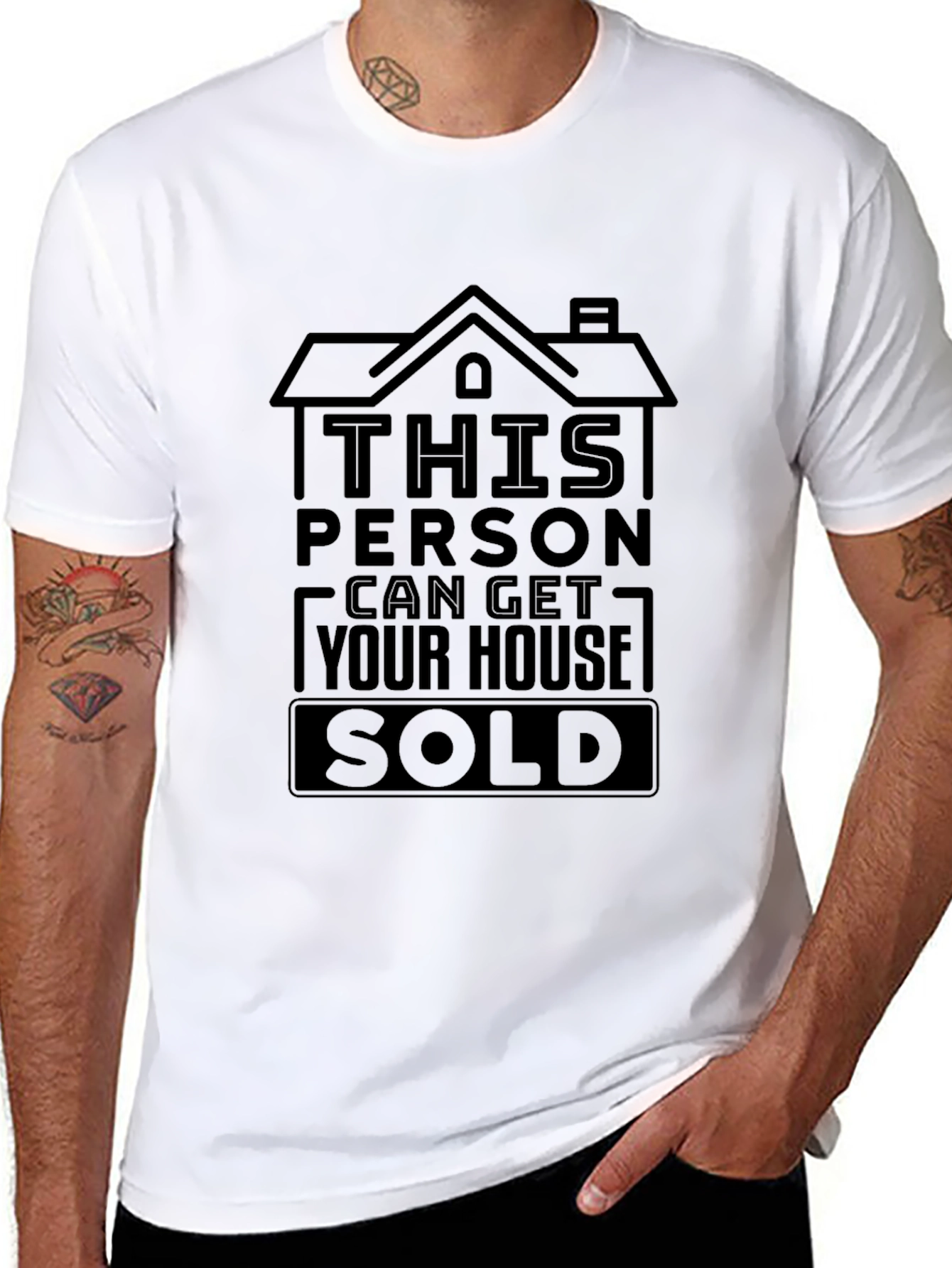 Real Estate Agent T-Shirt - Get Your House Sold