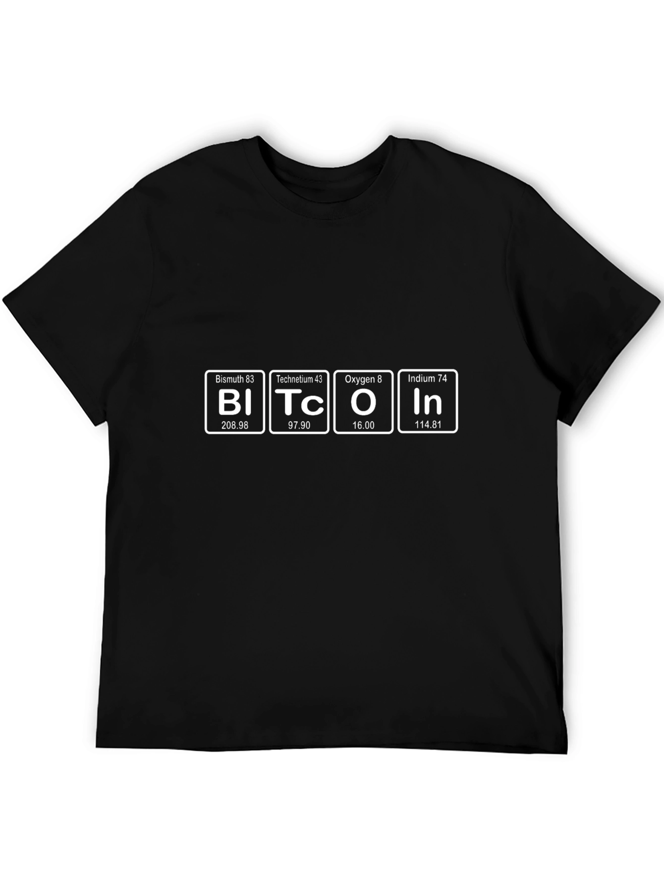 Bitcoin Periodic Table T-Shirt