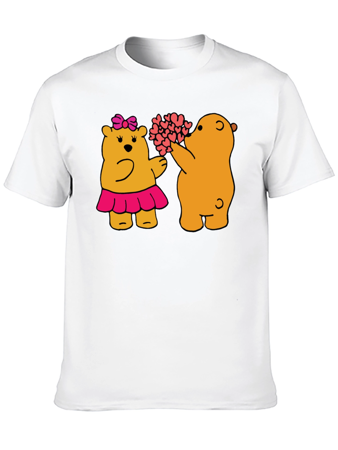 Bear Hugs T-Shirt - Black