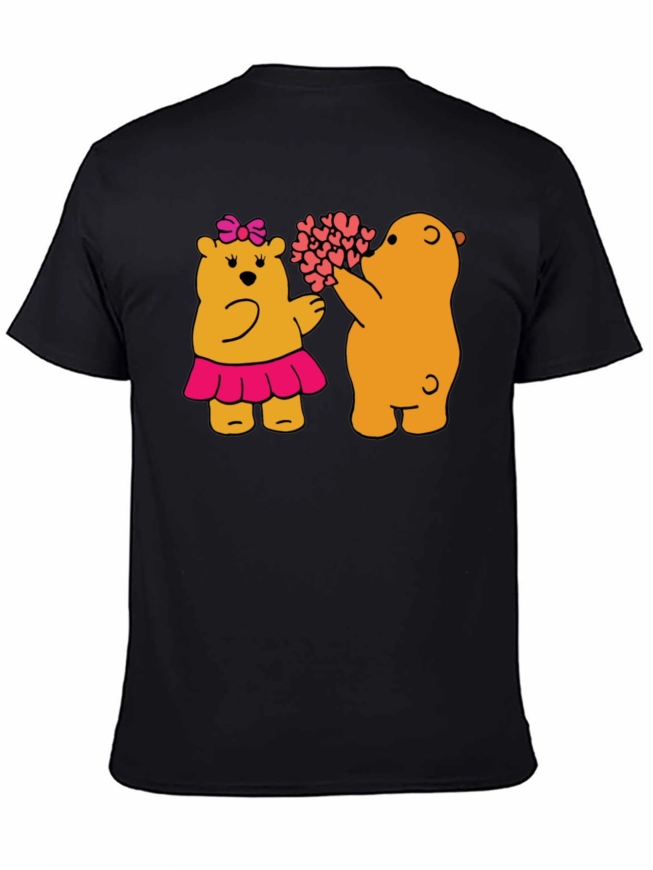 Bear Hugs T-Shirt - Black