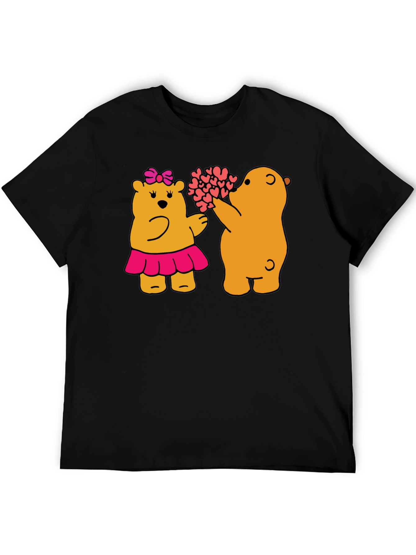 Bear Hugs T-Shirt - Black