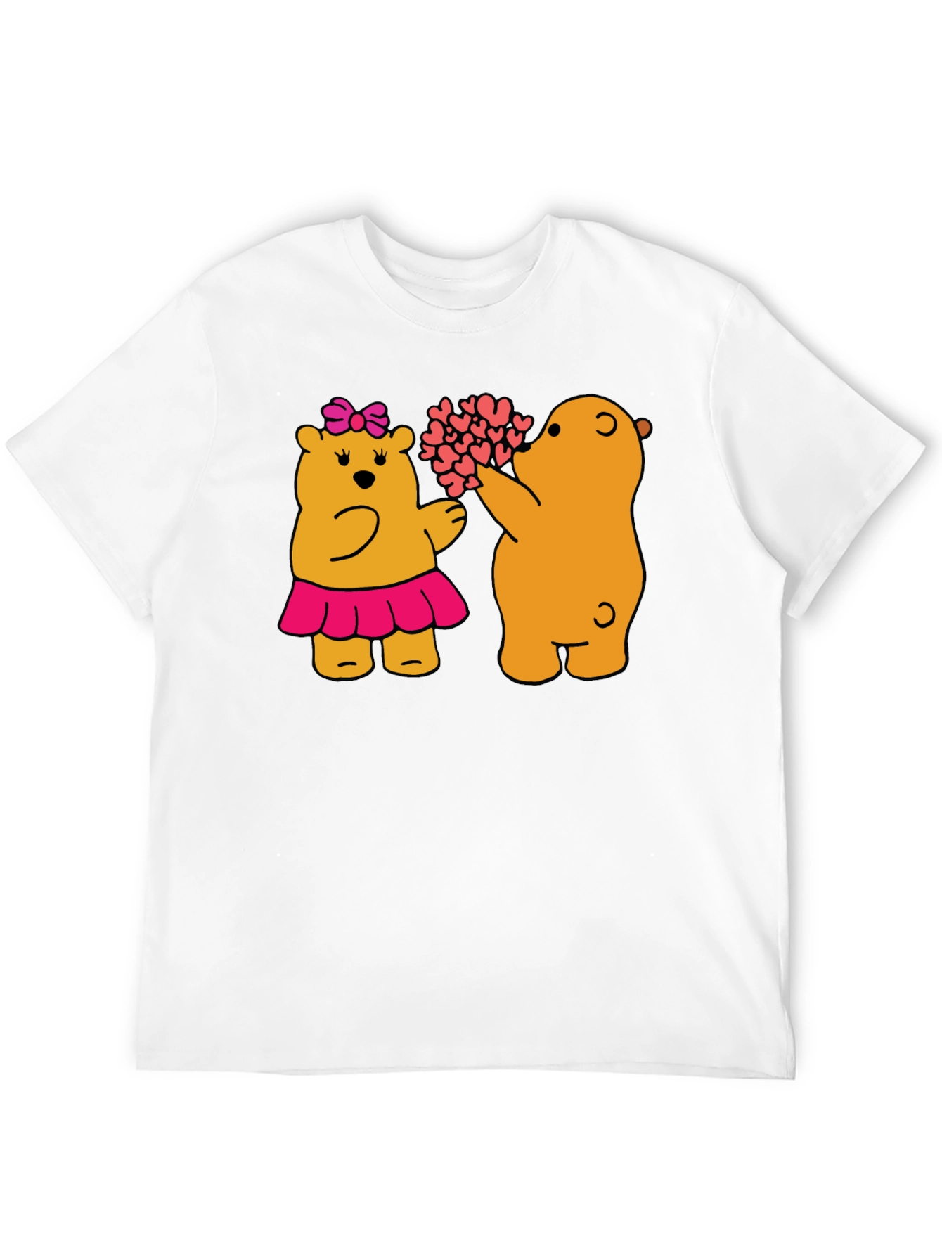 Bear Hugs T-Shirt - Black