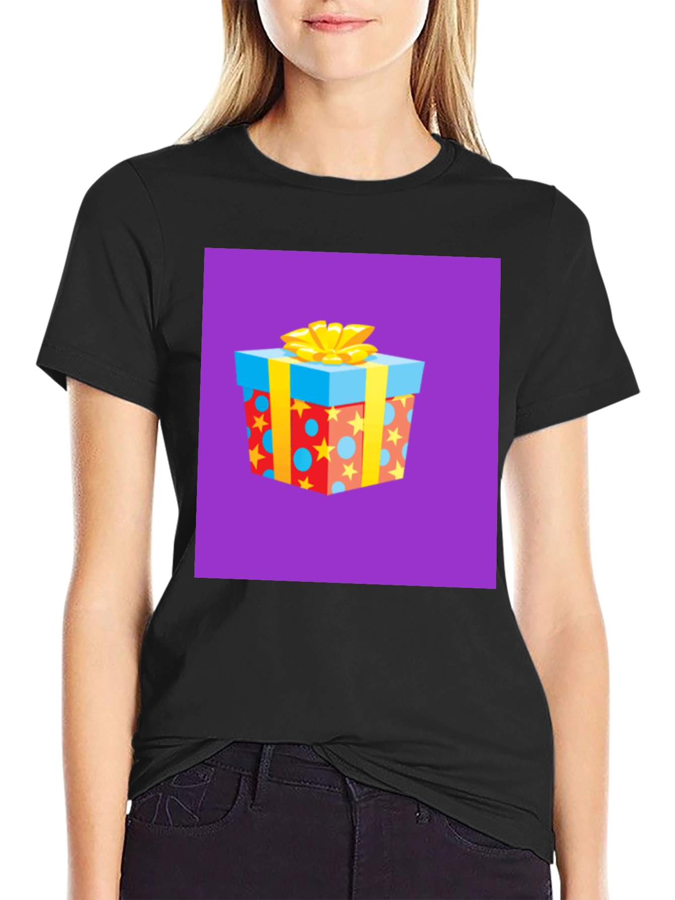 Festive Gift Box Graphic Tee