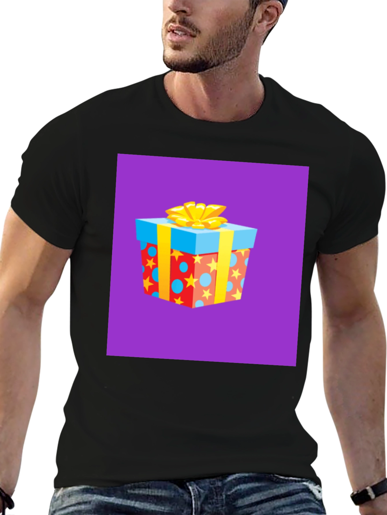 Festive Gift Box Graphic Tee