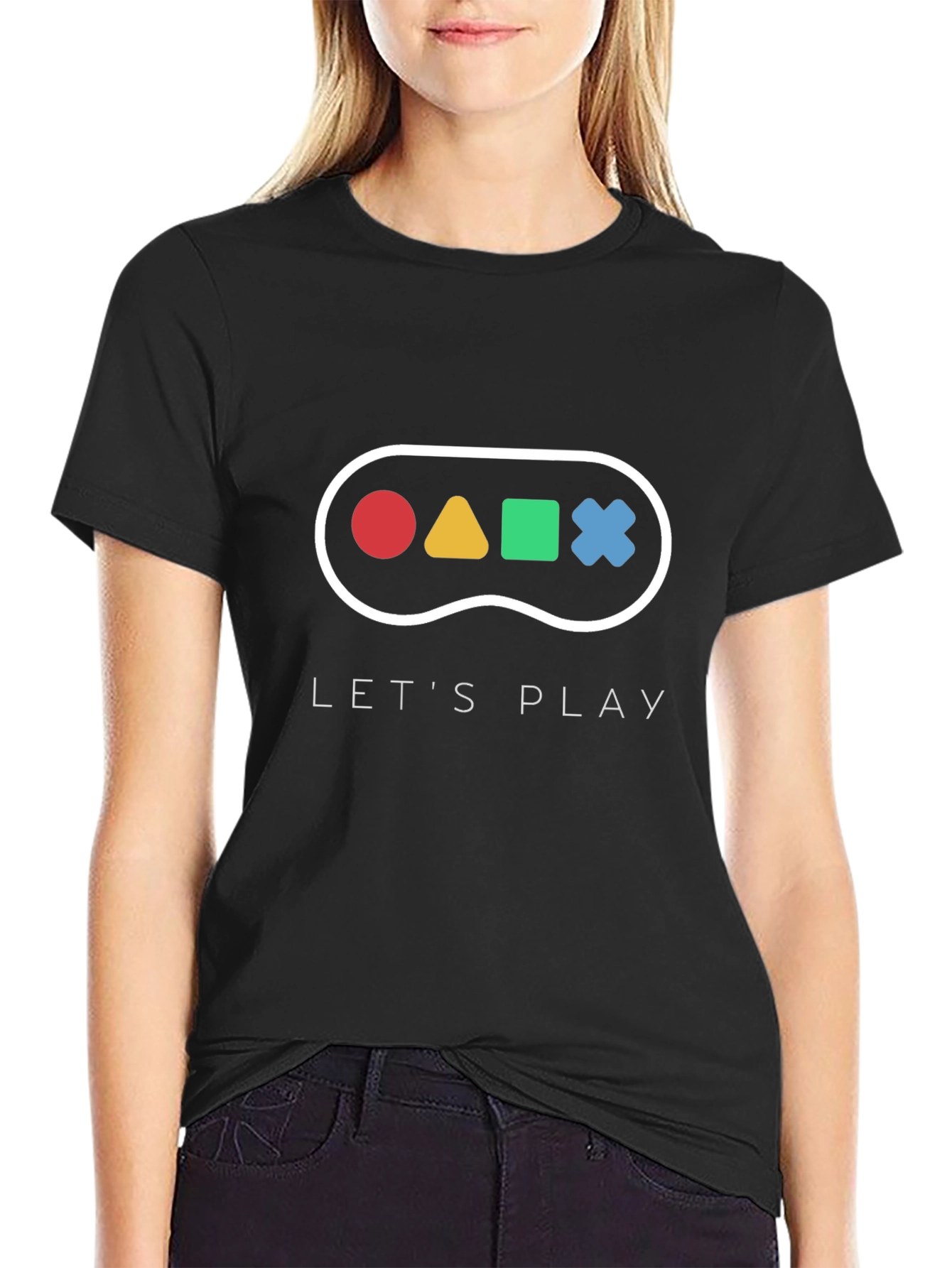 Lets Play Gaming Controller T-Shirt