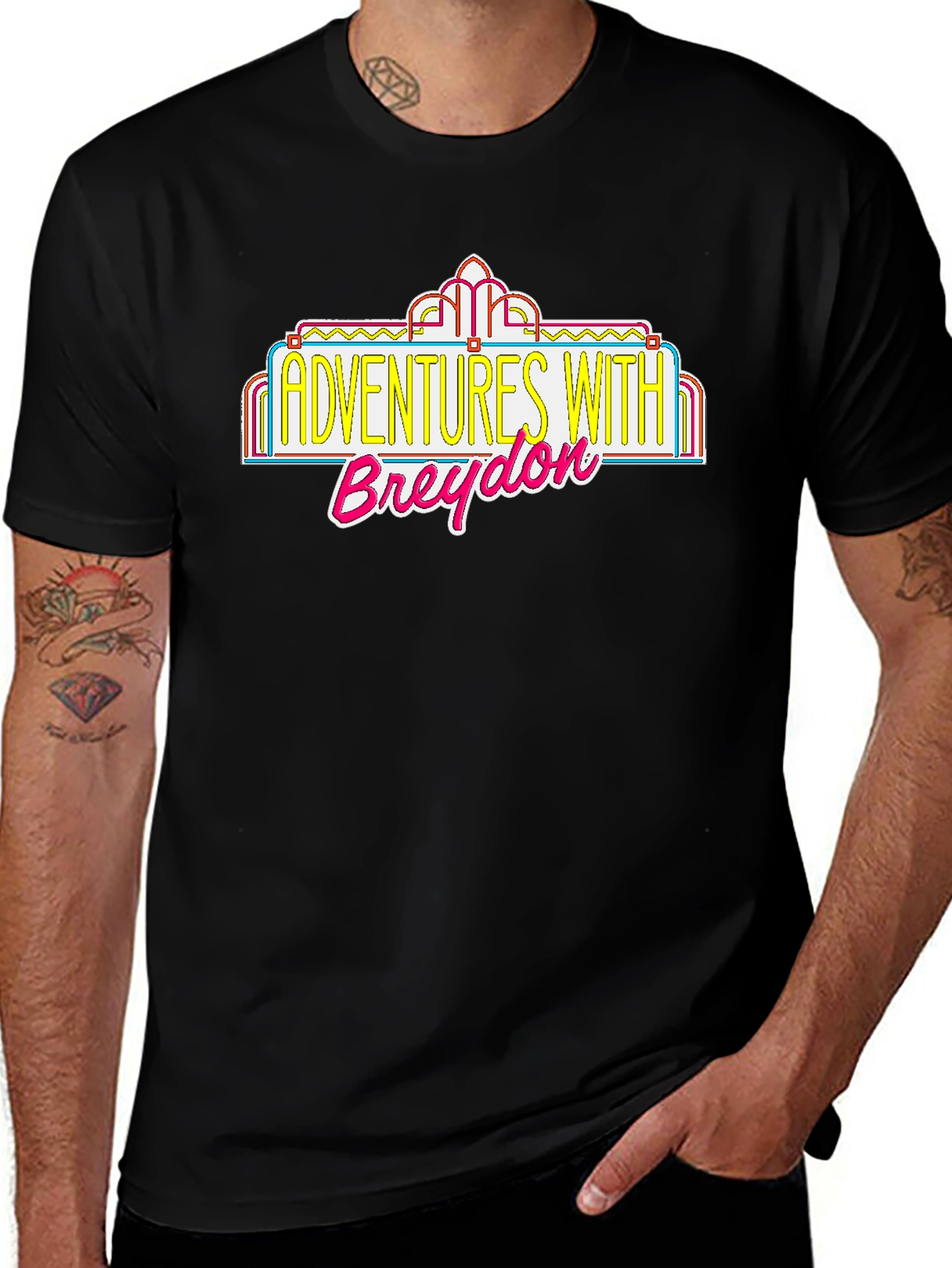 Adventures With Braydon Retro Graphic Tee