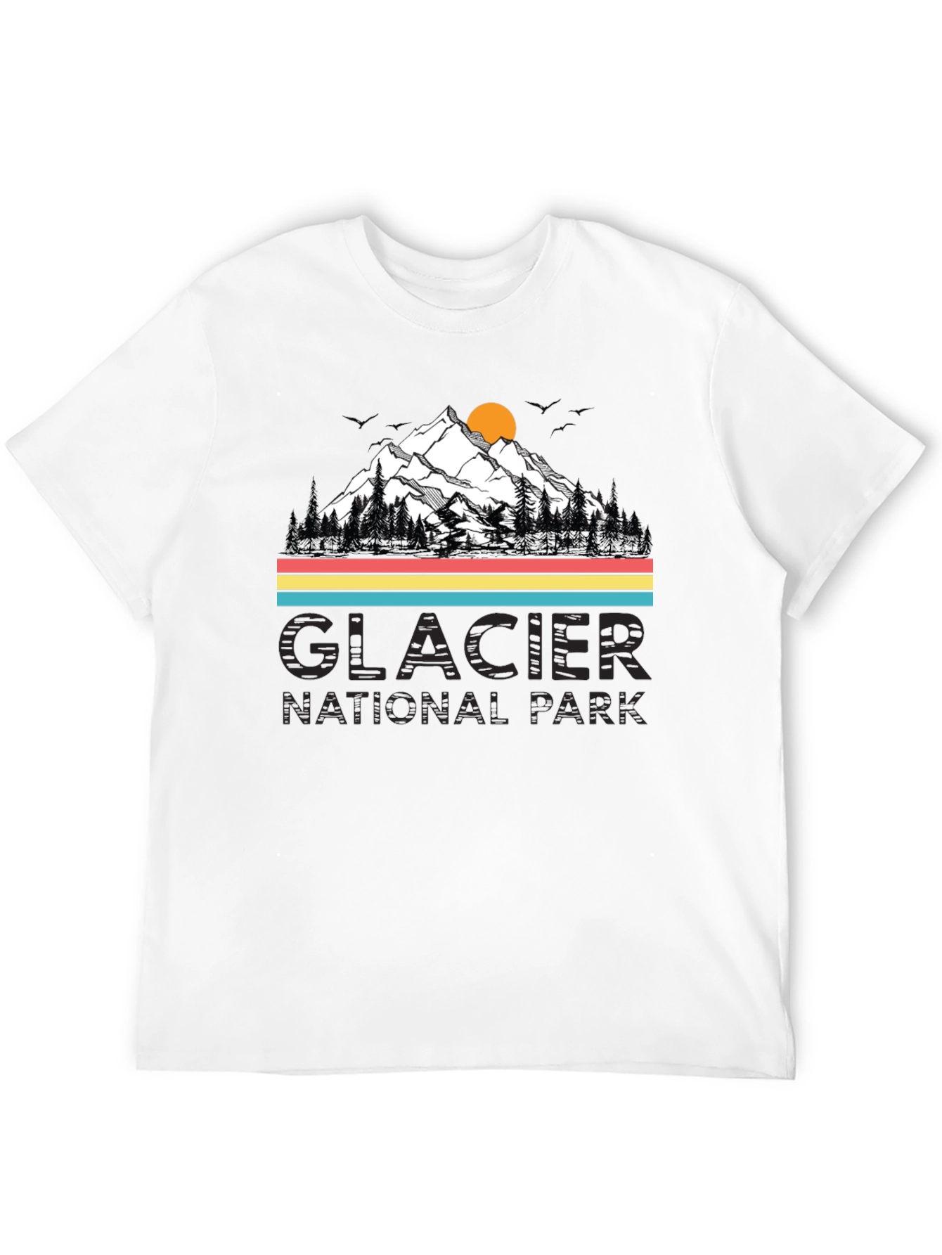 Glacier National Park Graphic Tee