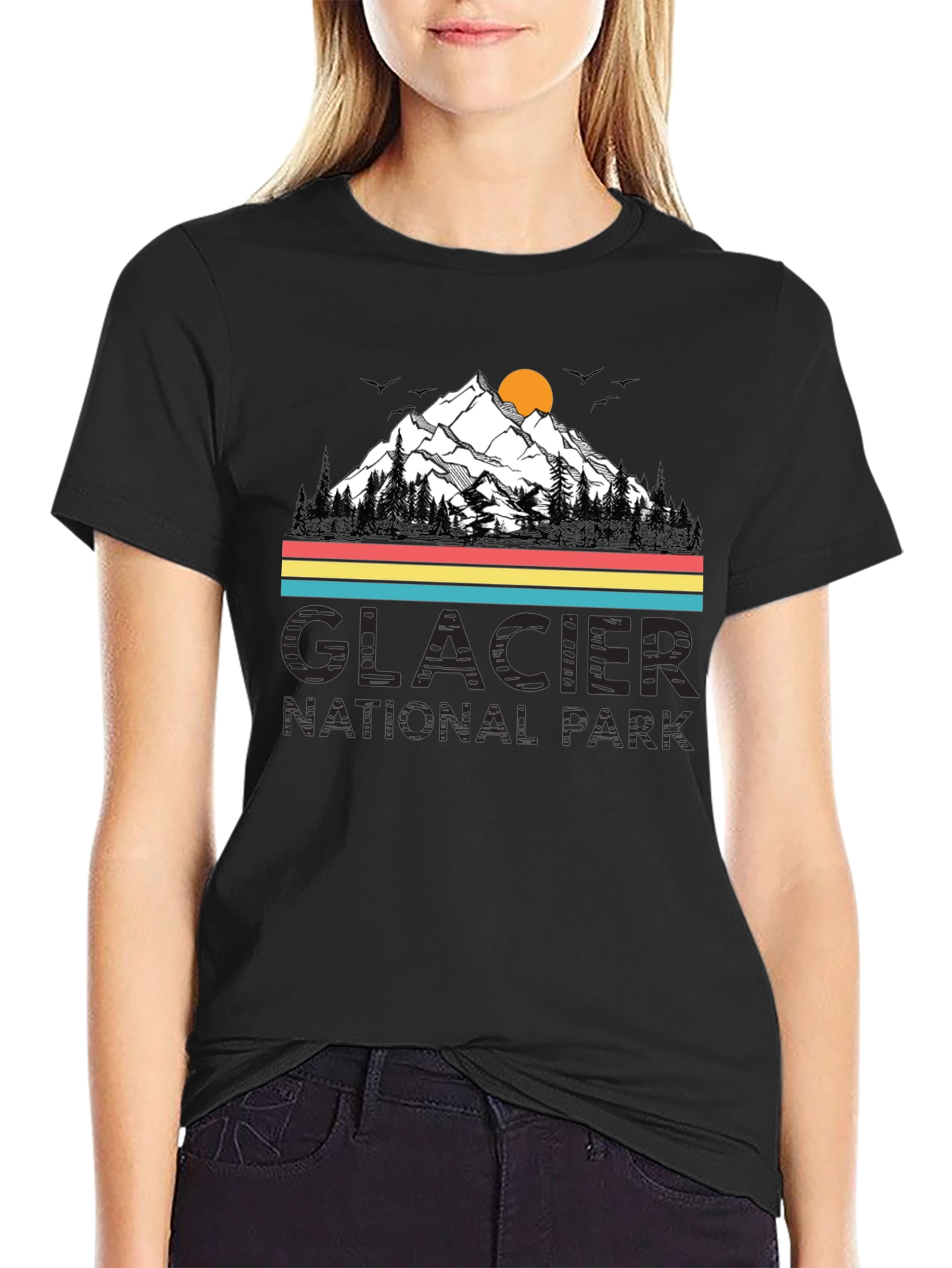 Glacier National Park Graphic Tee