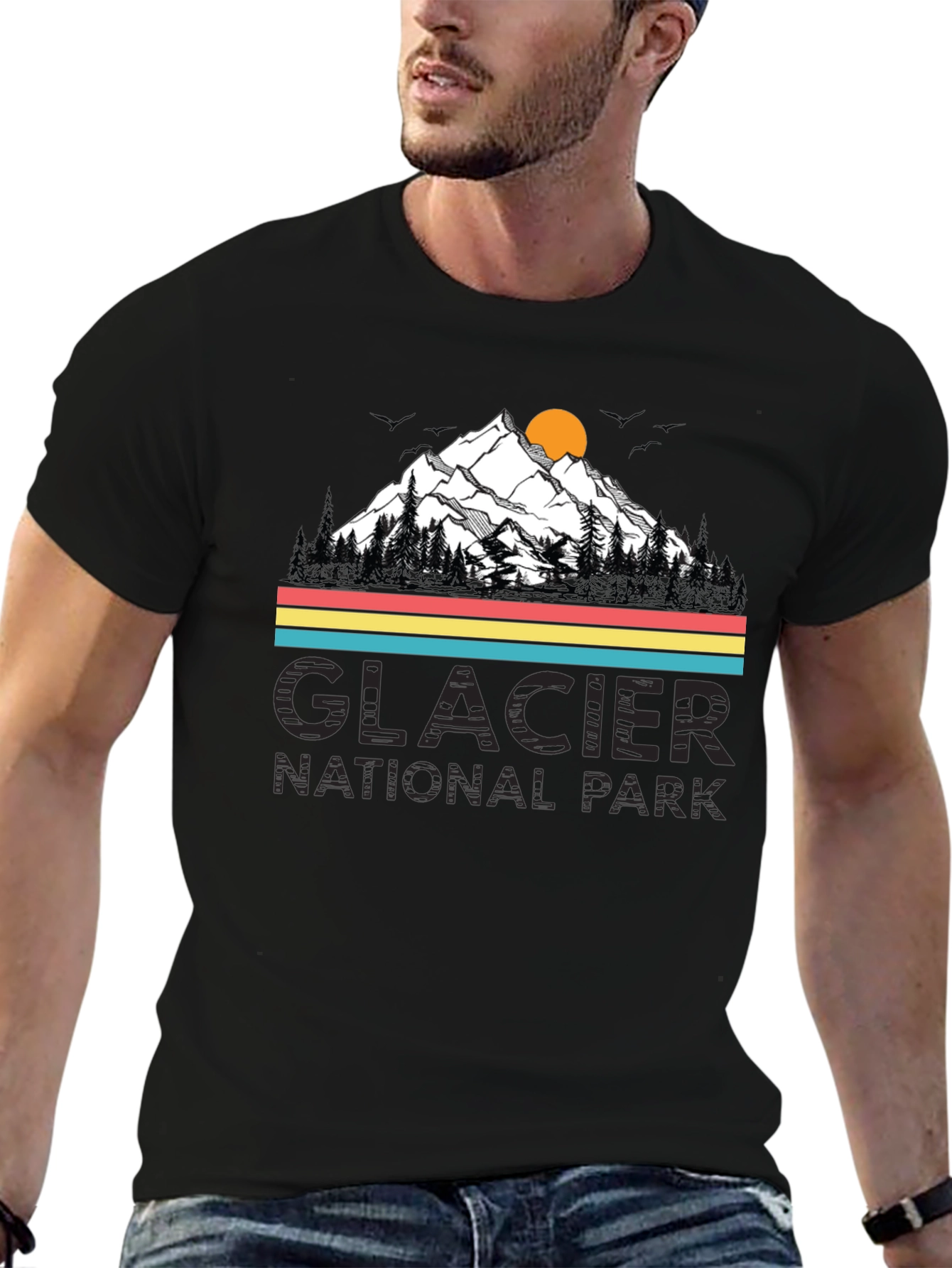 Glacier National Park Graphic Tee
