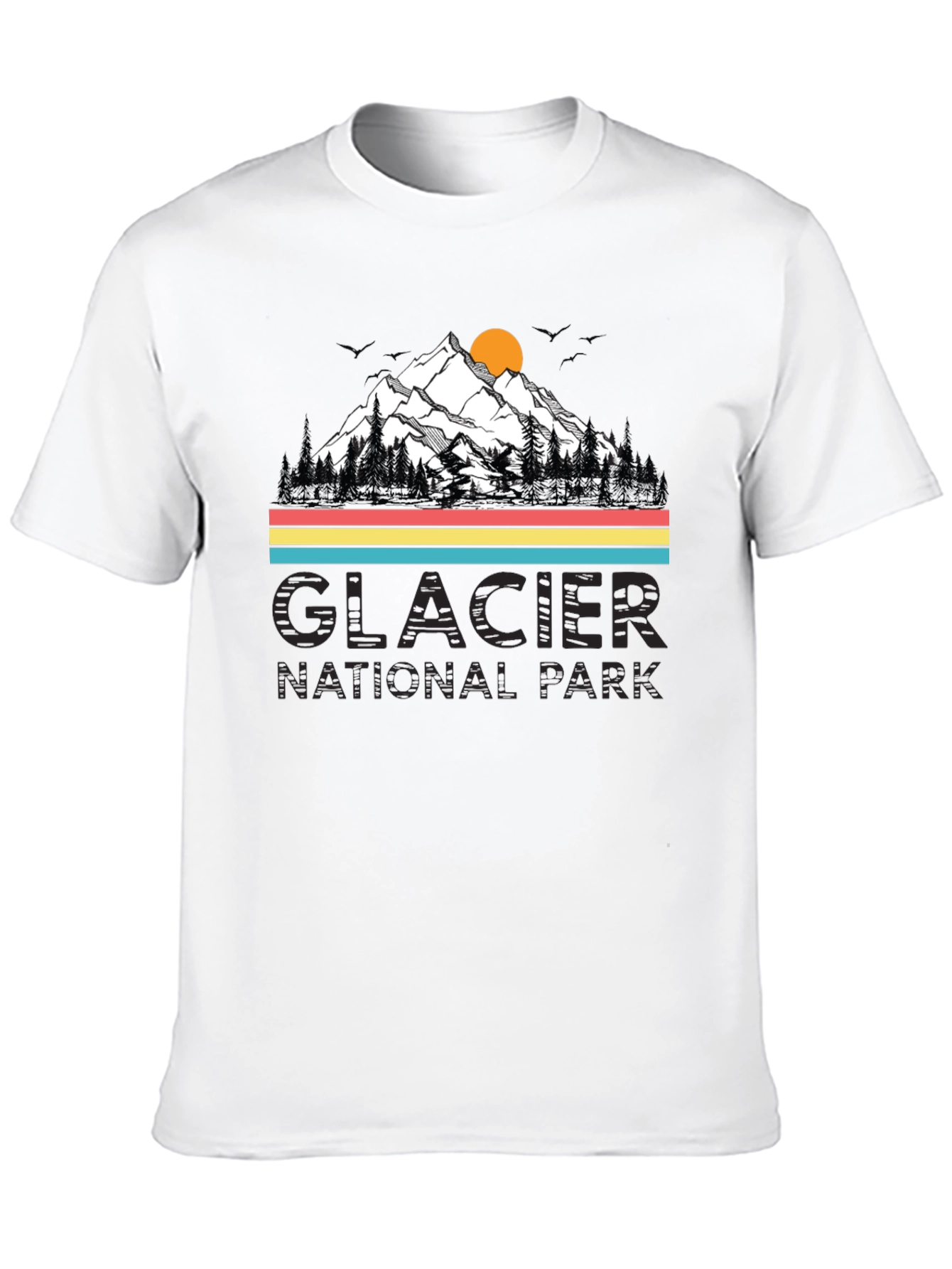 Glacier National Park Graphic Tee