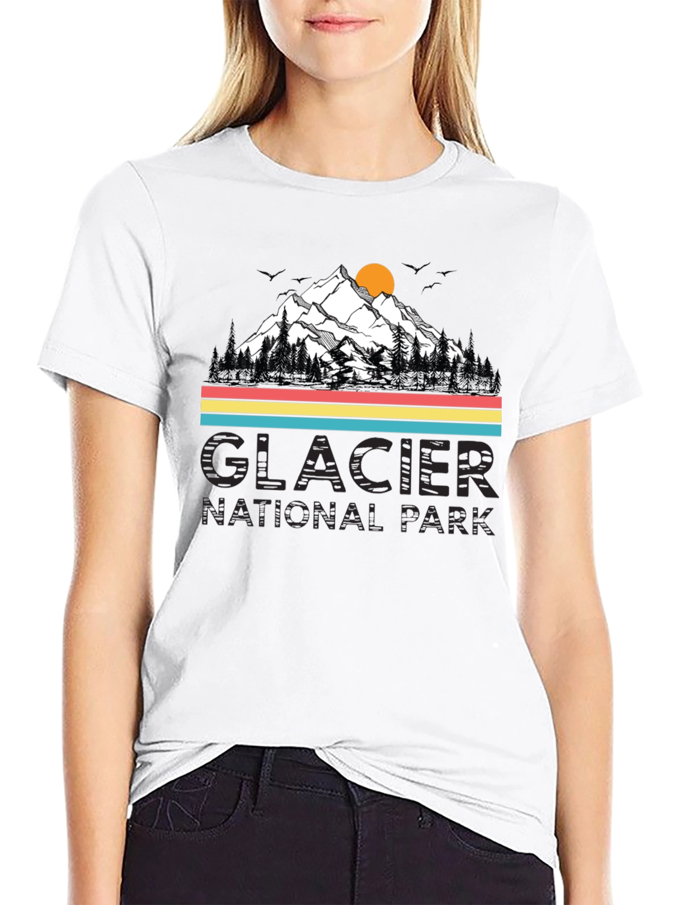 Glacier National Park Graphic Tee
