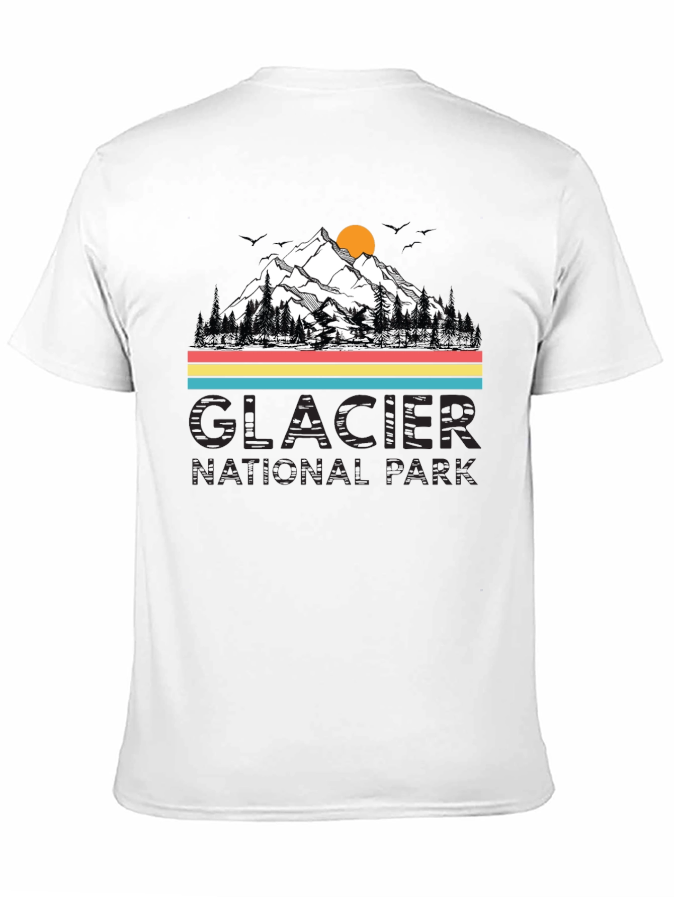 Glacier National Park Graphic Tee