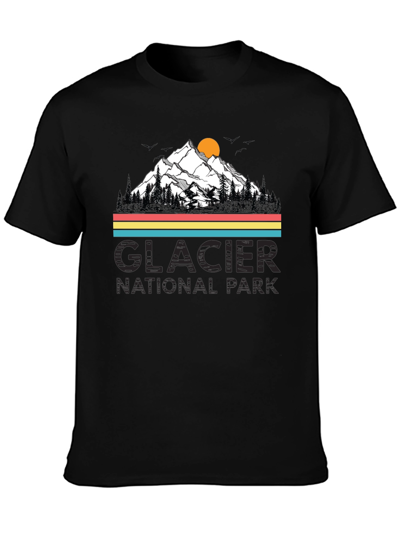 Glacier National Park Graphic Tee