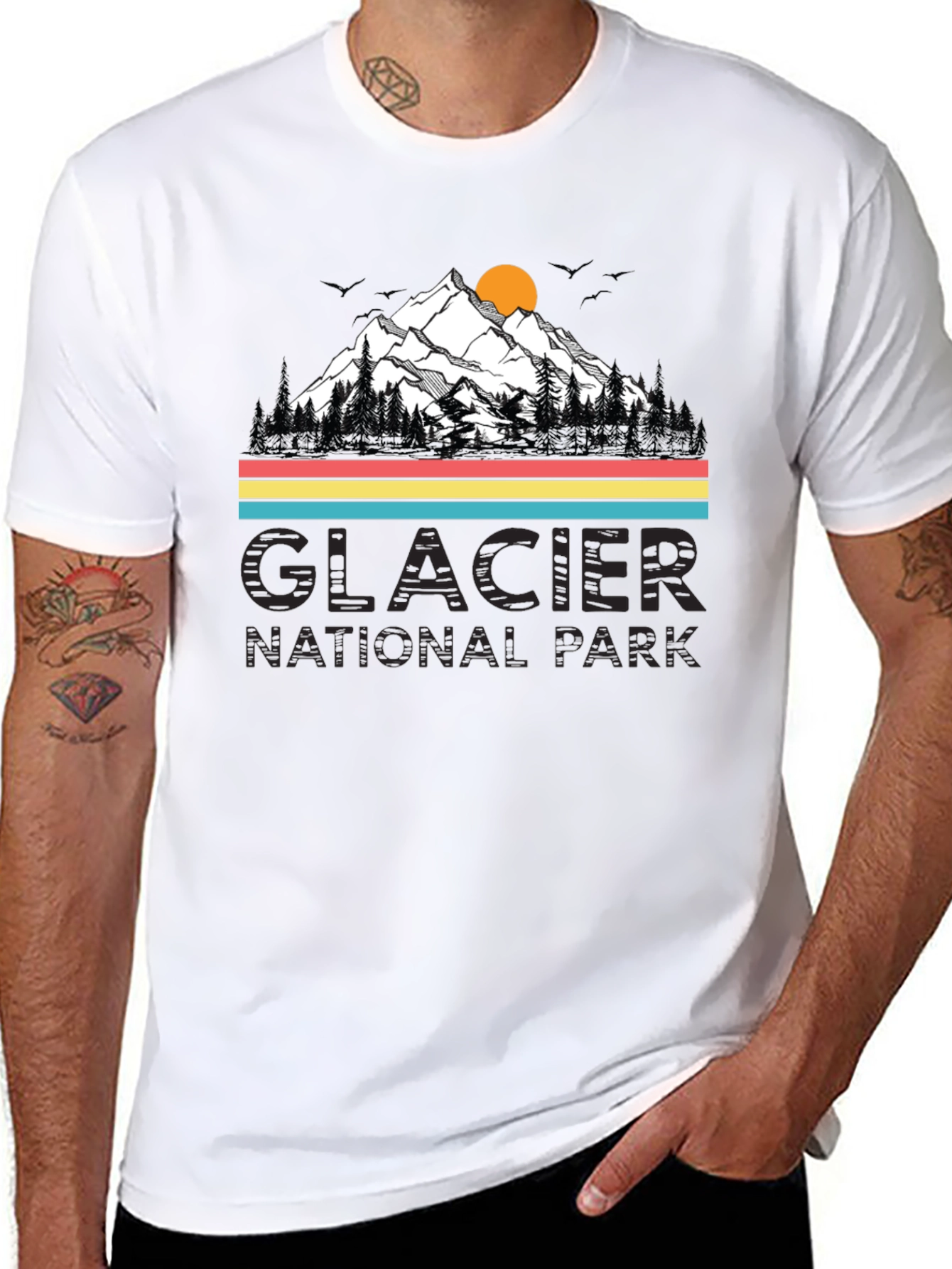 Glacier National Park Graphic Tee